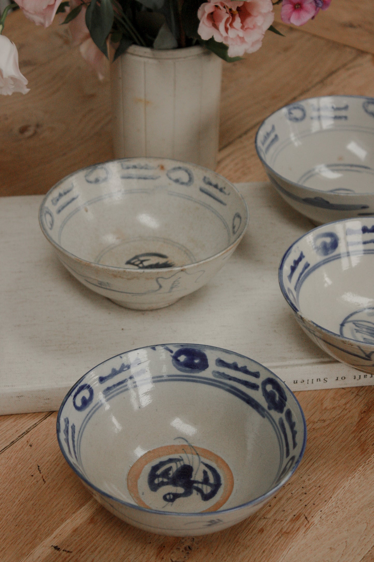 Vintage hand painted Japanese bowl (multiple styles)