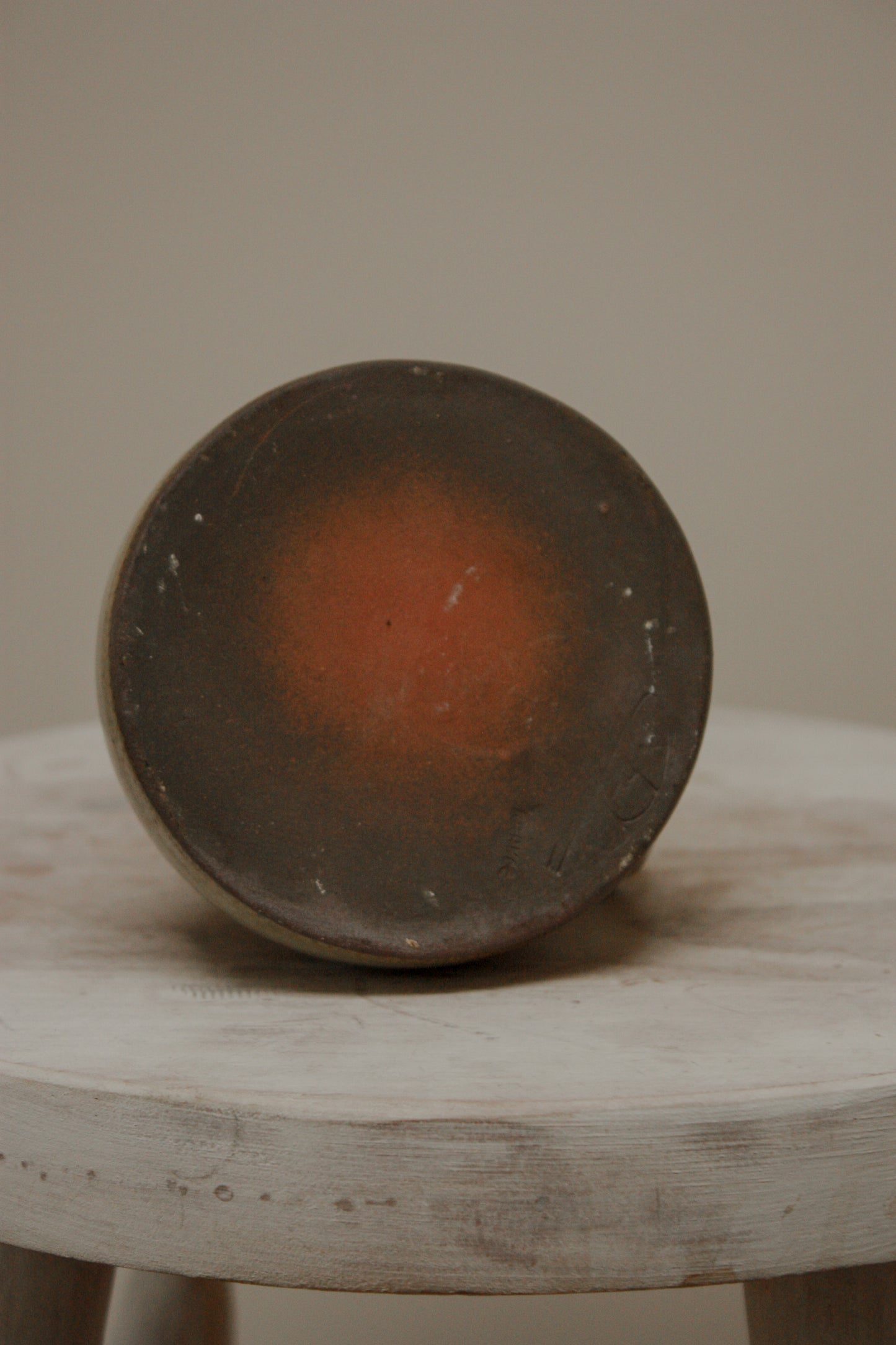 Vintage French studio pottery creamer