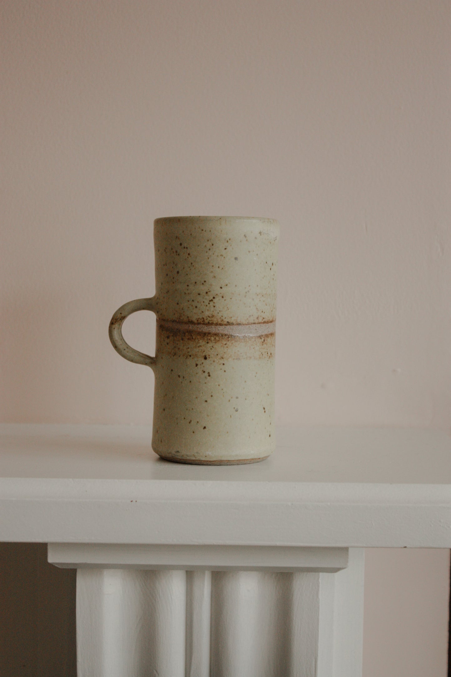 Vintage studio pottery mug