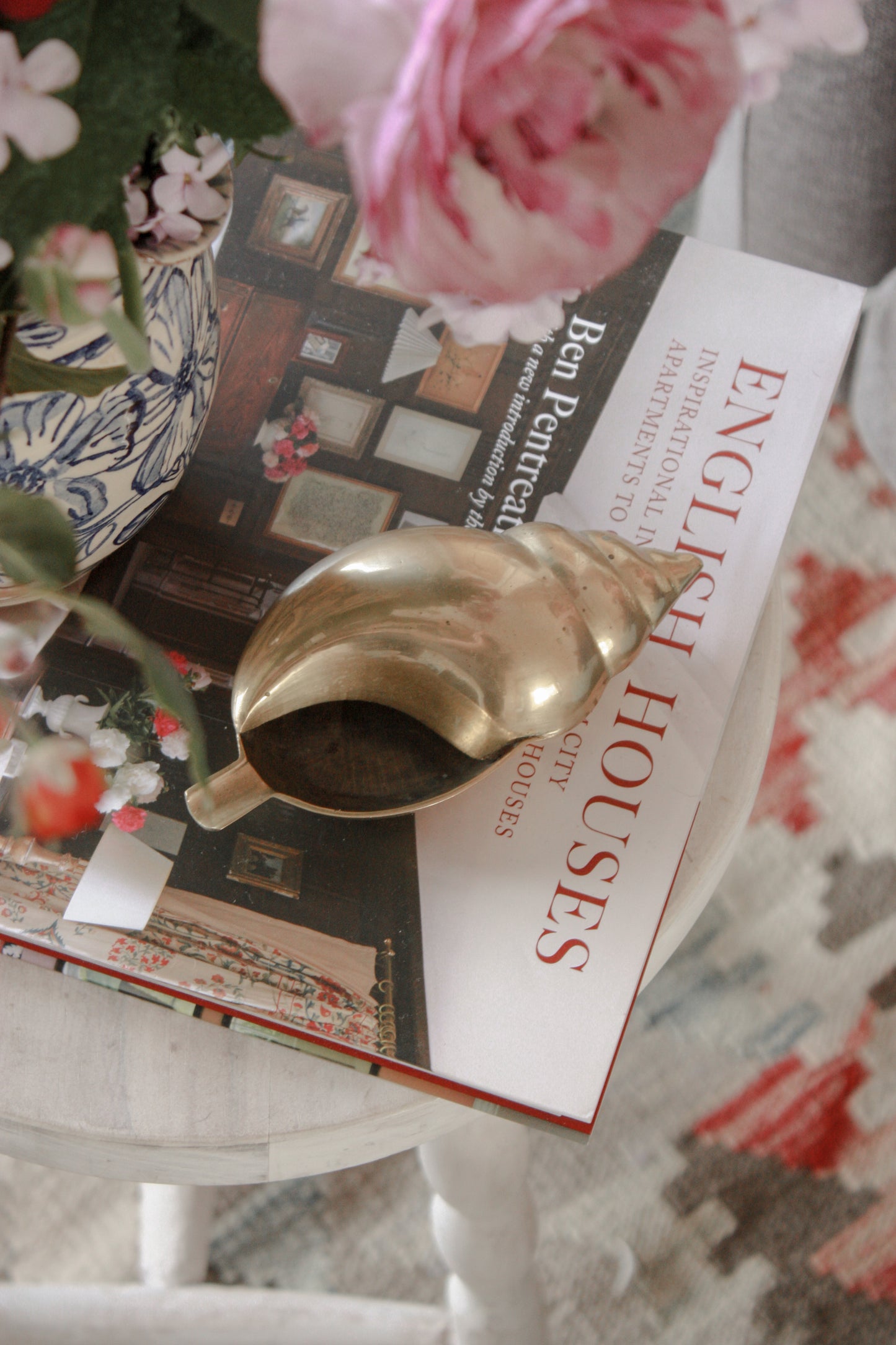 Vintage brass shell