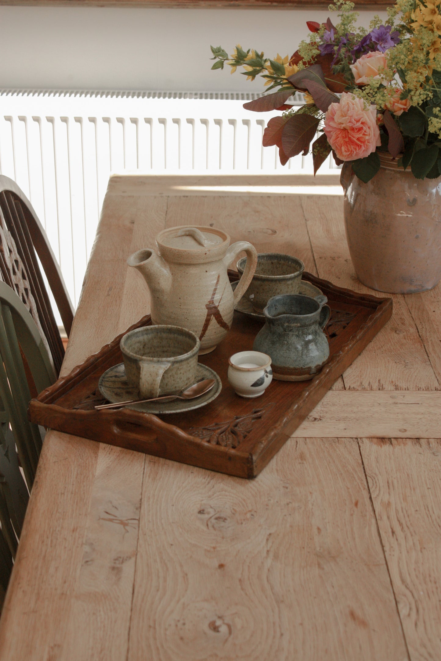 Vintage studio pottery creamer