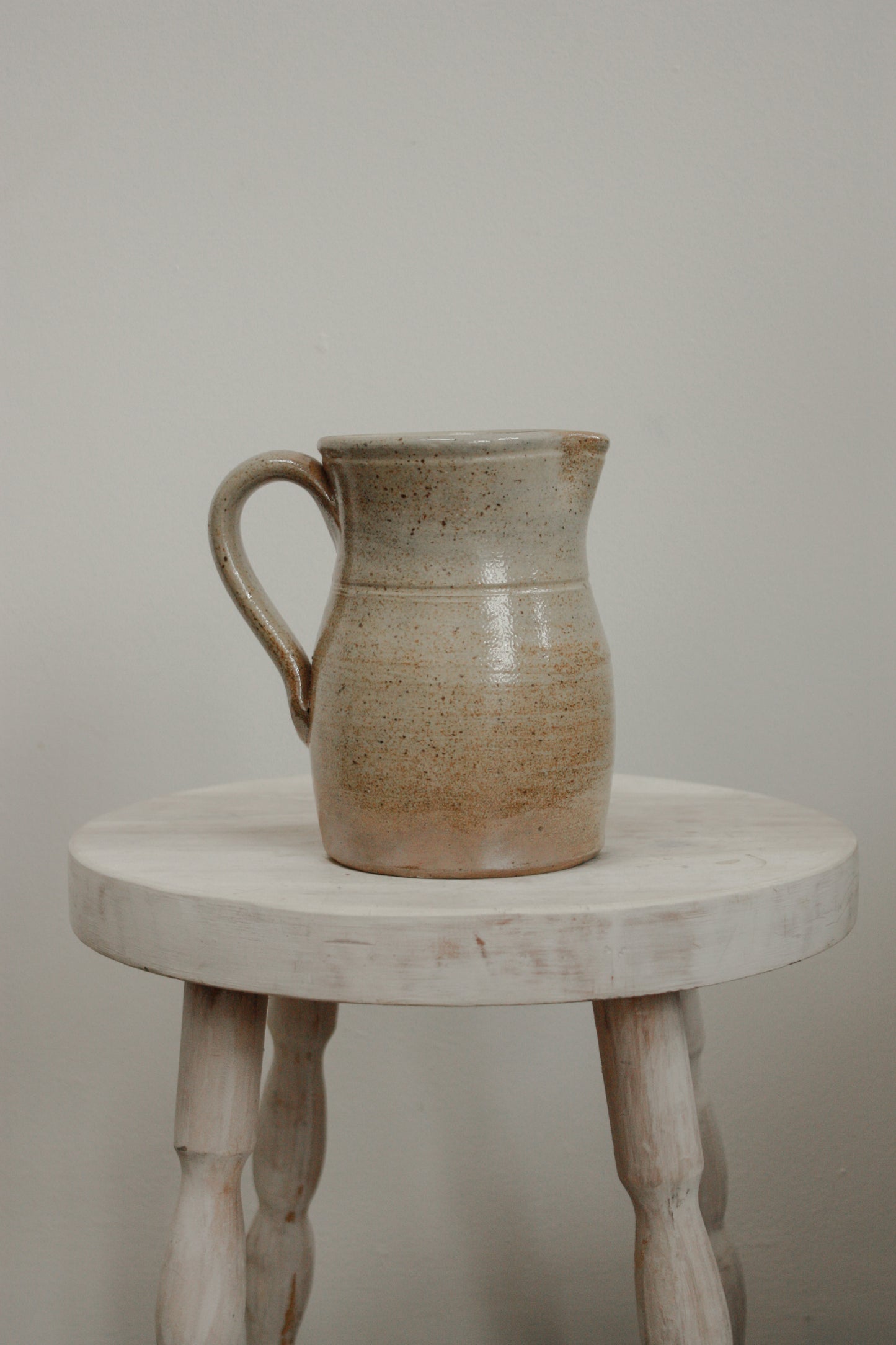Vintage studio pottery jug