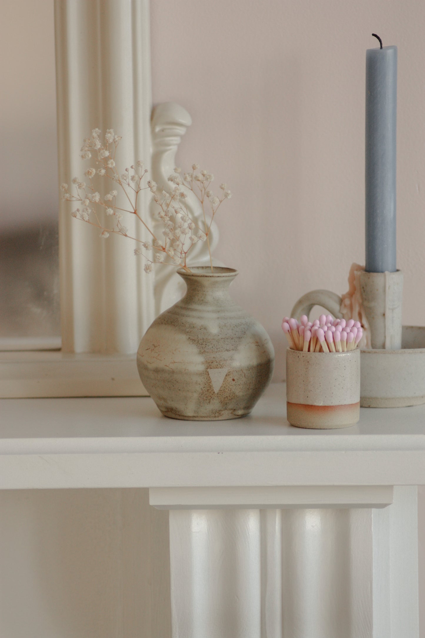 Studio pottery bud vase