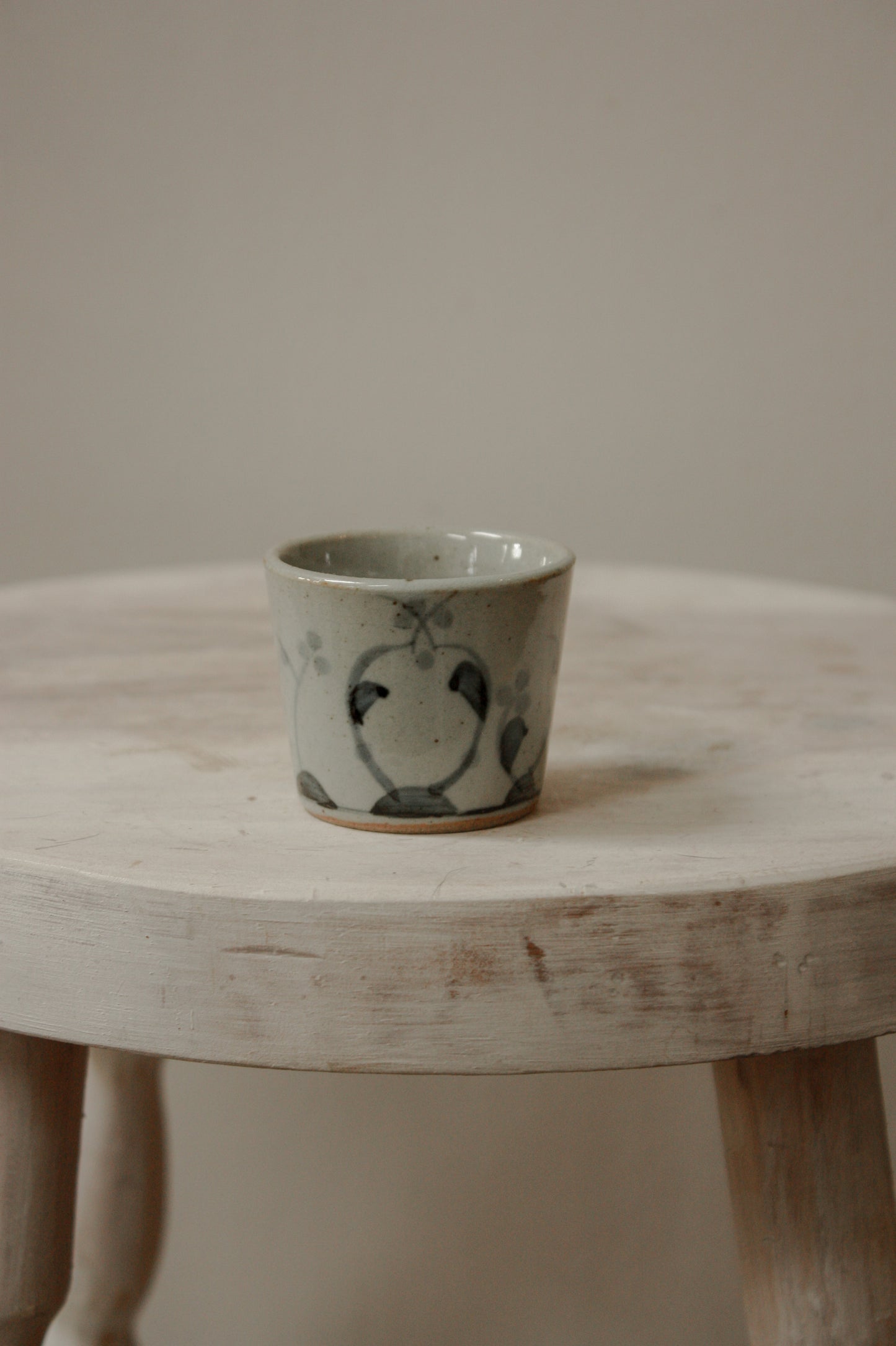 Vintage ceramic match pot