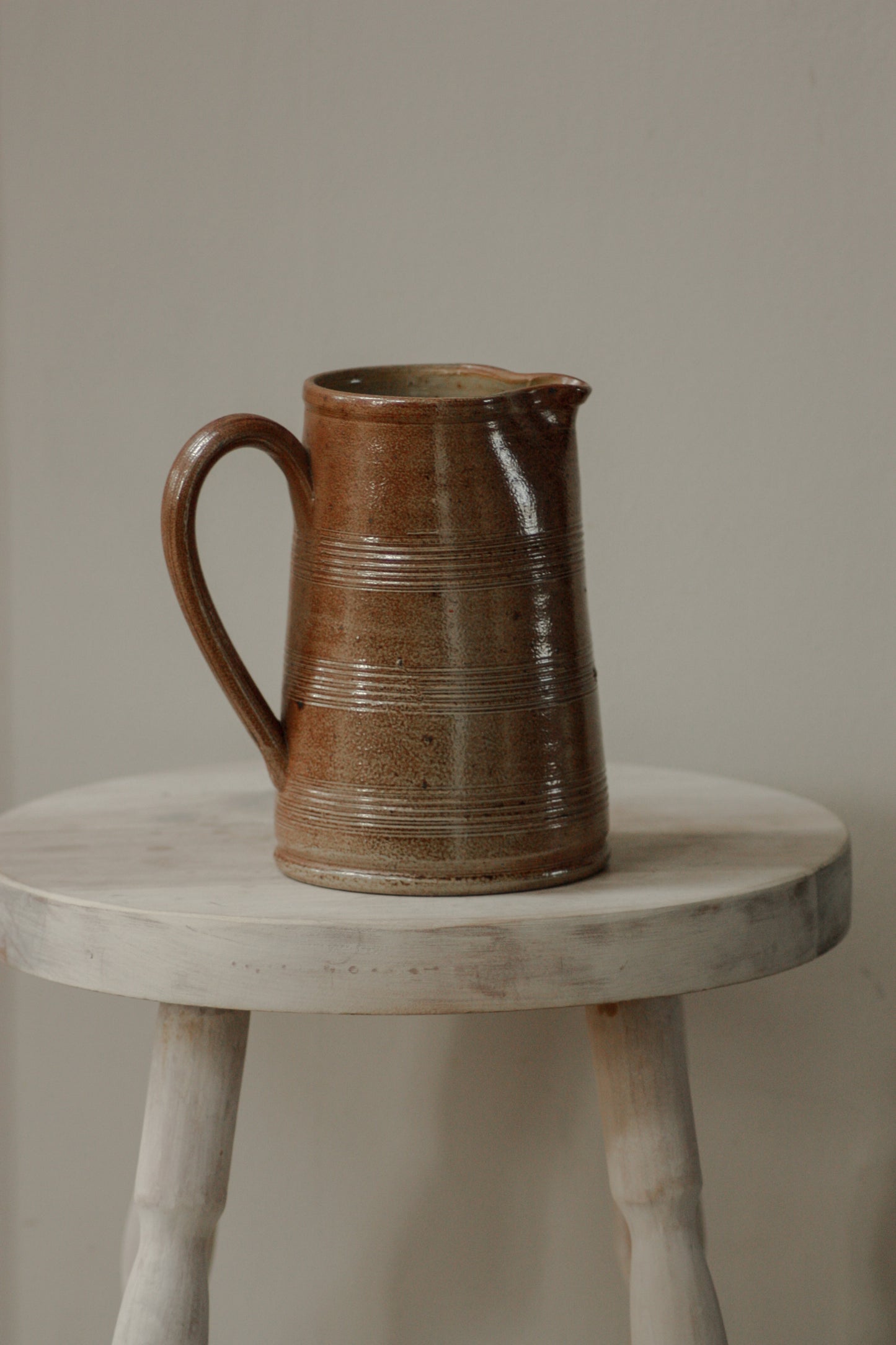 Vintage French stoneware jug