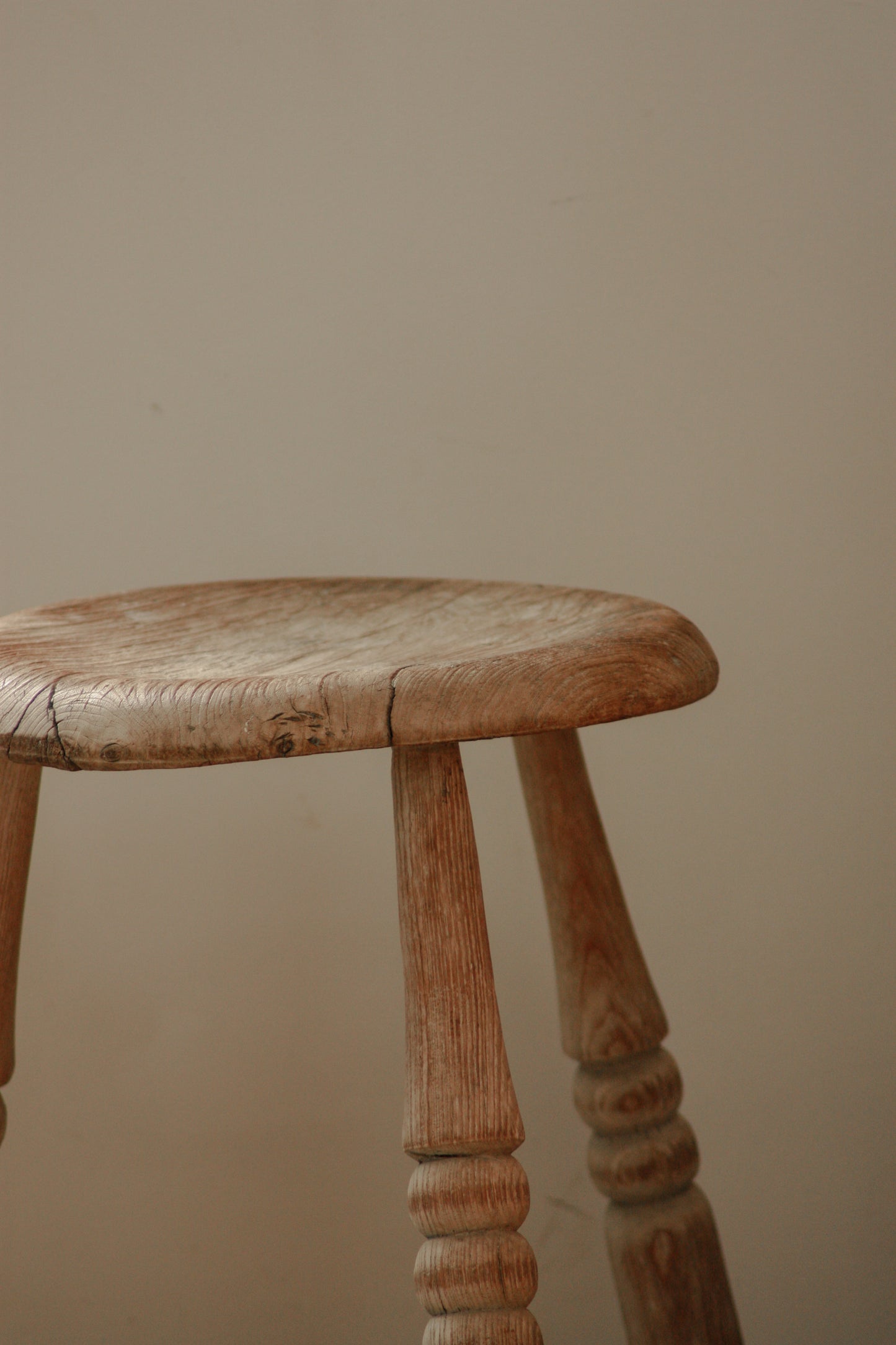 Vintage rustic stool