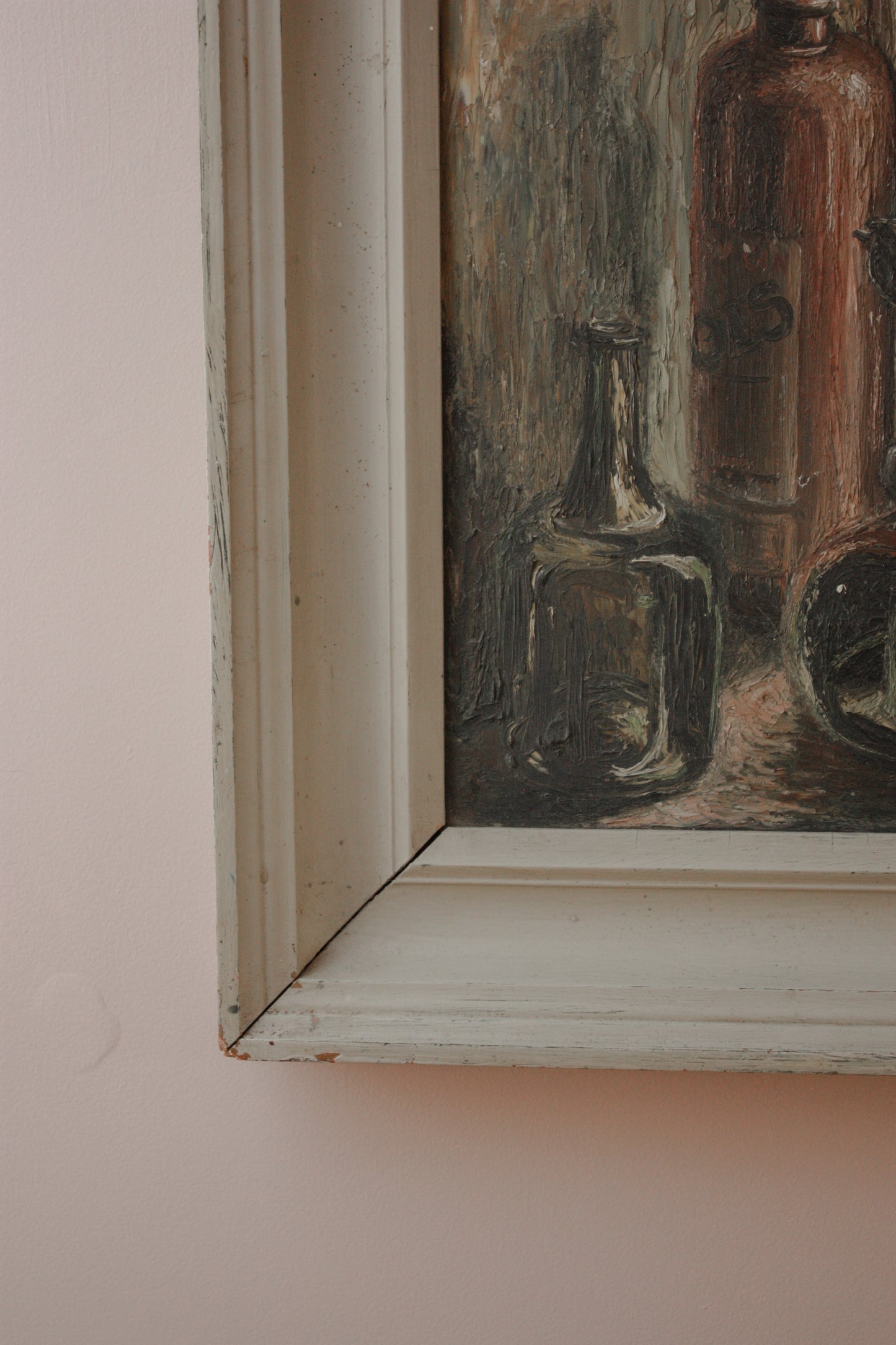Vintage framed oil on board by Elizabeth Gibbard