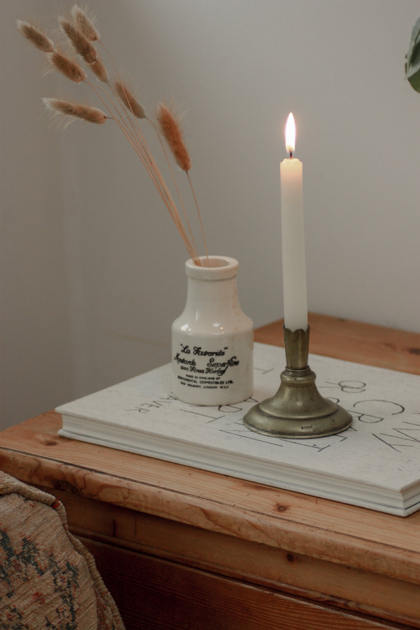 Vintage mustard pot