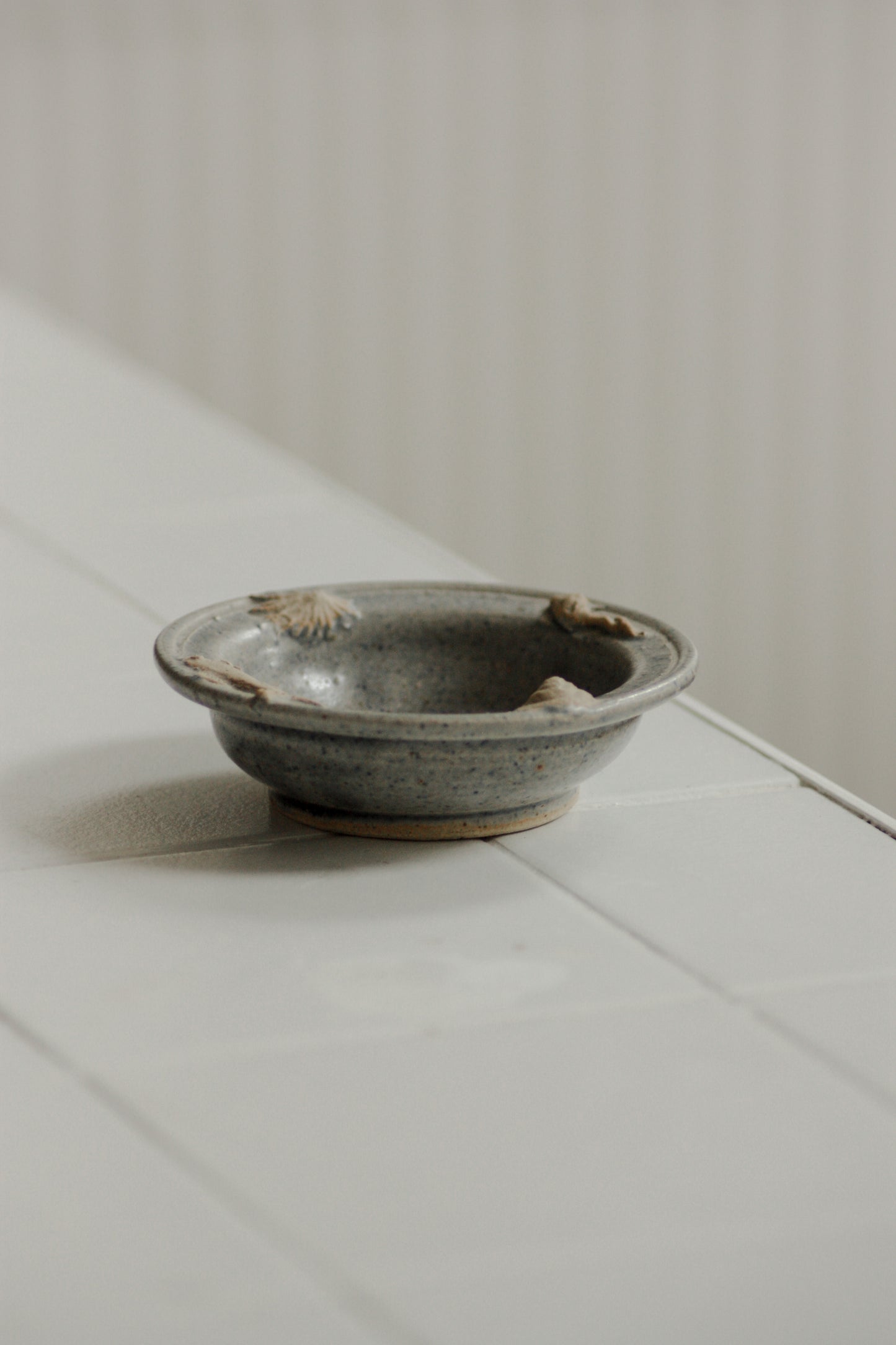 Studio pottery "rock pool" dish