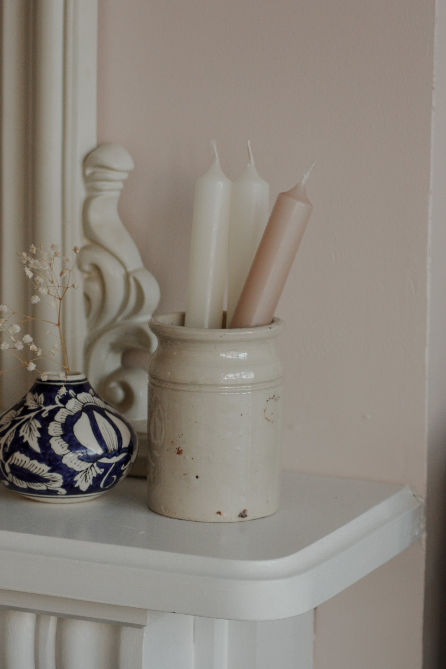 Vintage stoneware jar