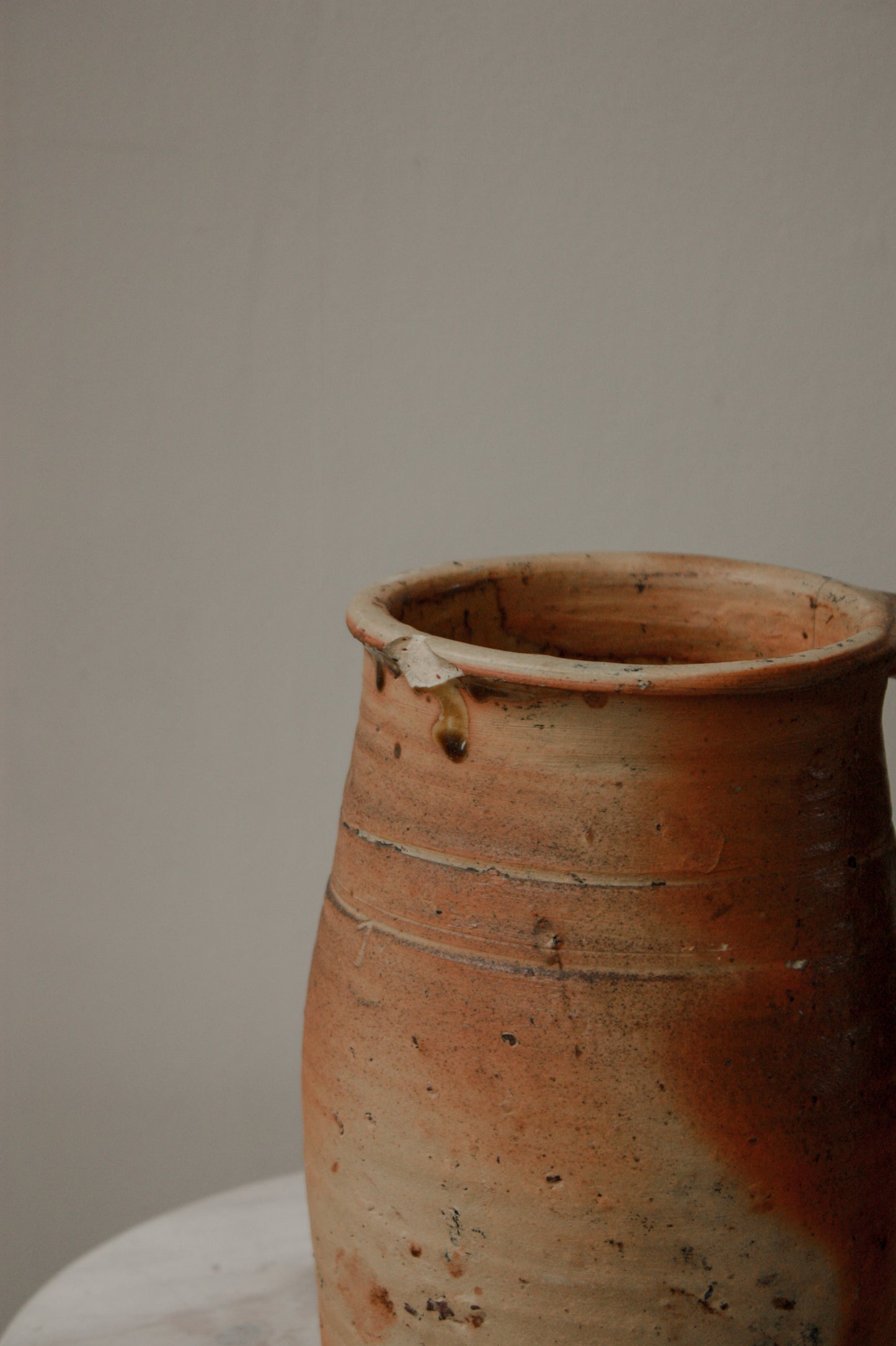 Vintage French earthenware pot