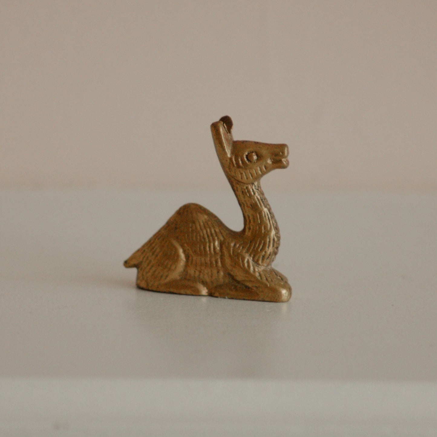 Vintage brass alpaca trinket