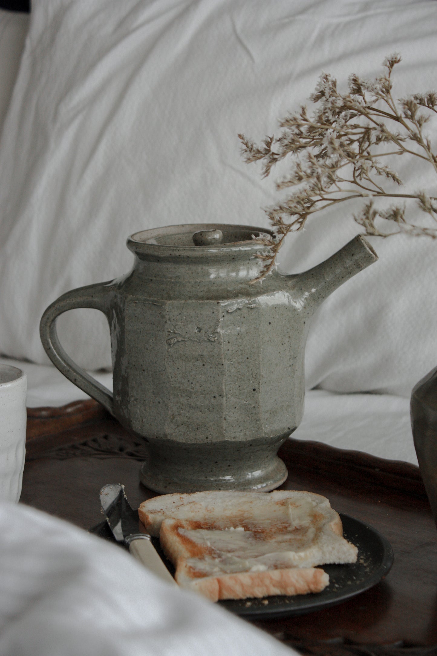 Studio pottery teapot