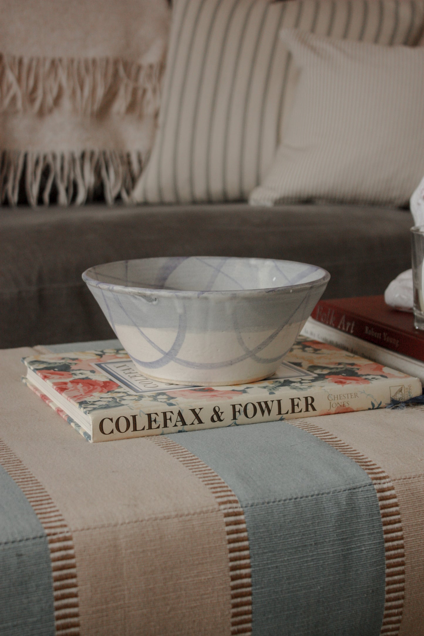 Studio pottery bowl