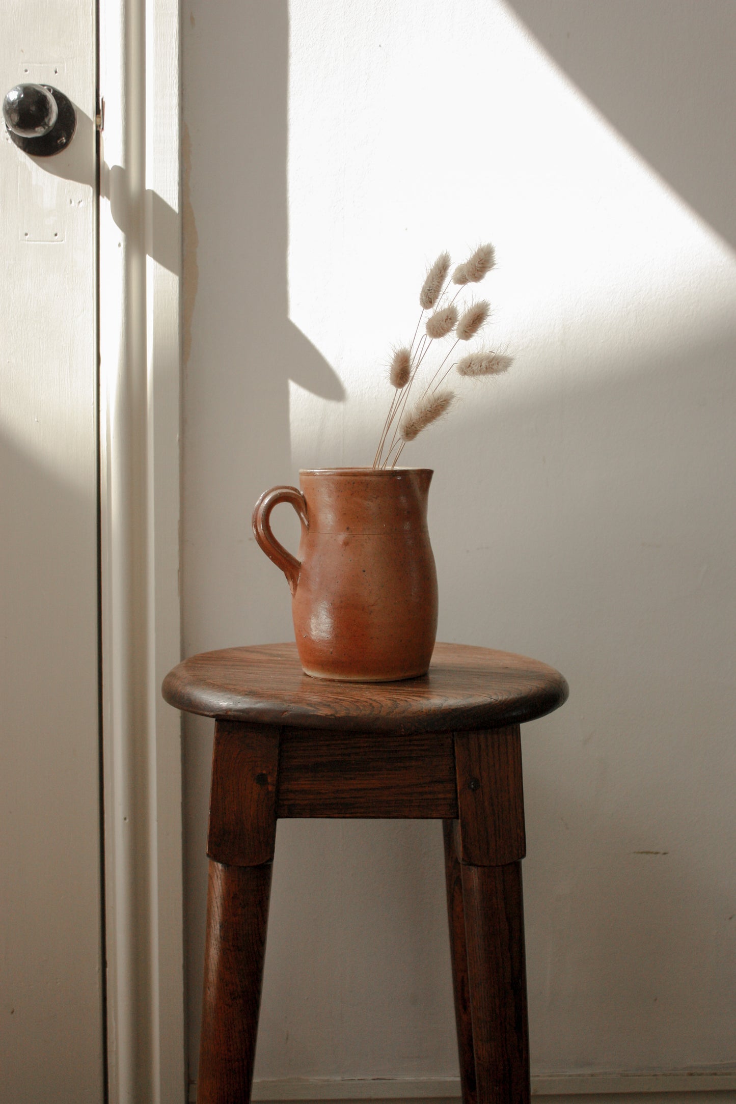 Vintage French earthenware jug