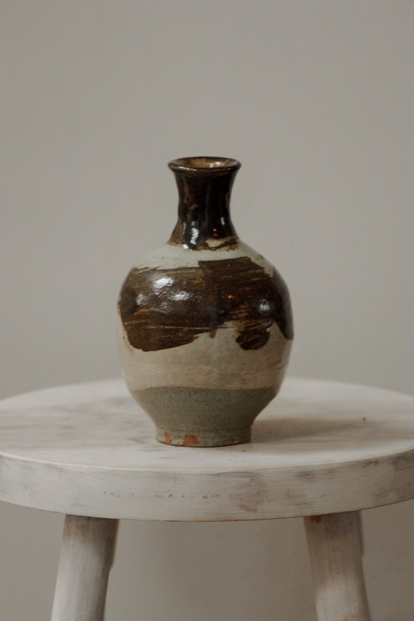 Vintage Chinese studio pottery vessel