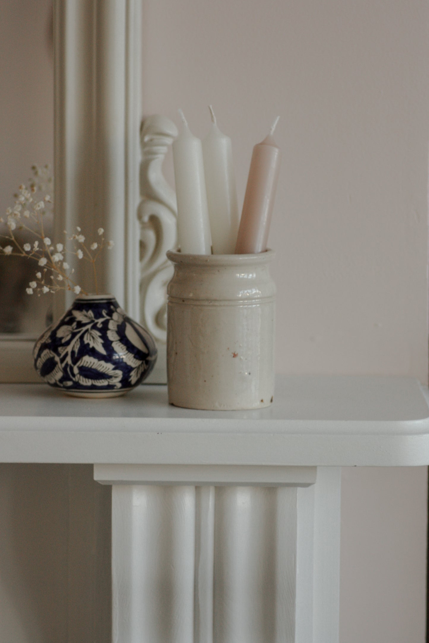 Vintage stoneware jar
