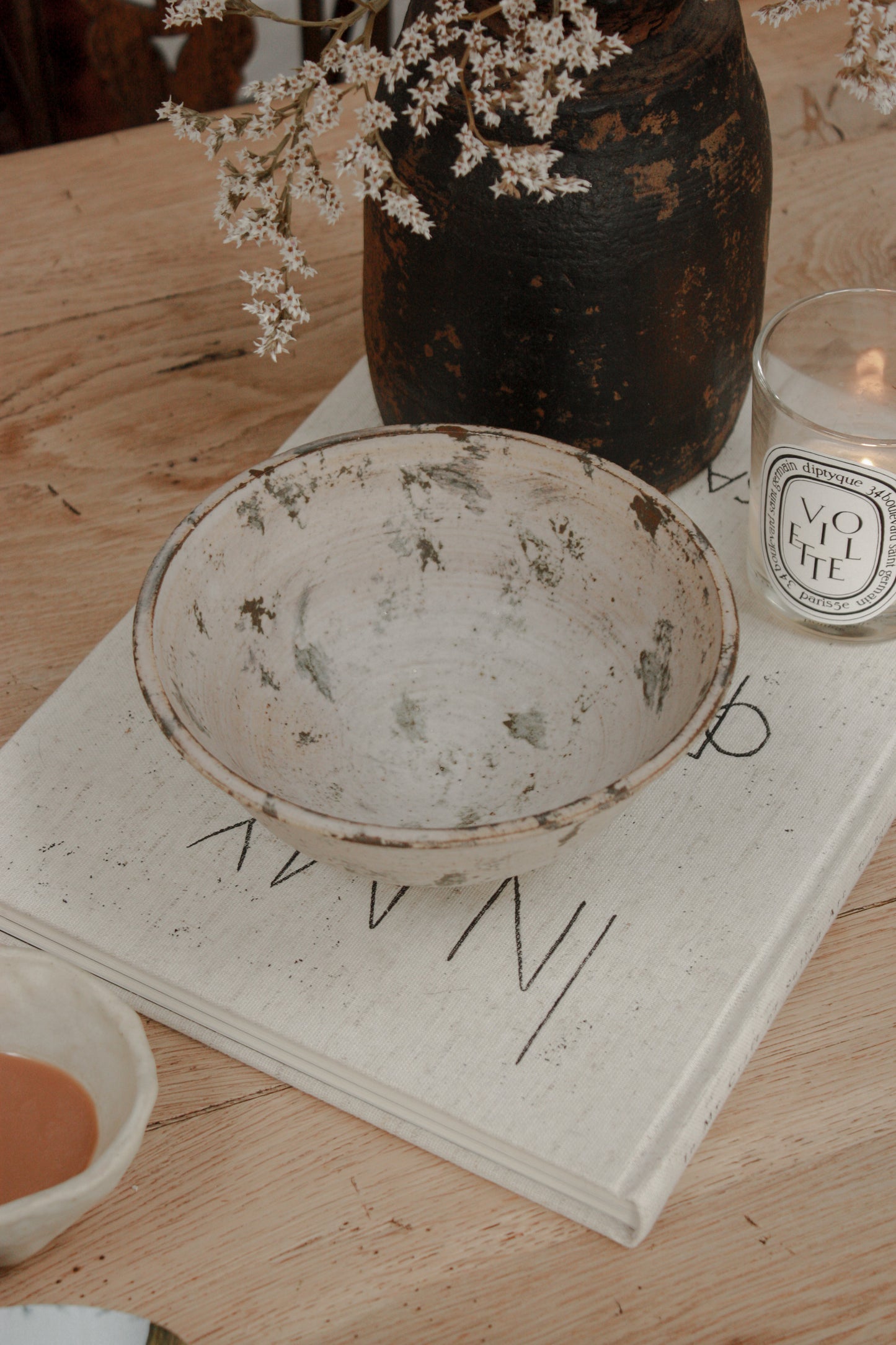 Vintage studio pottery bowl