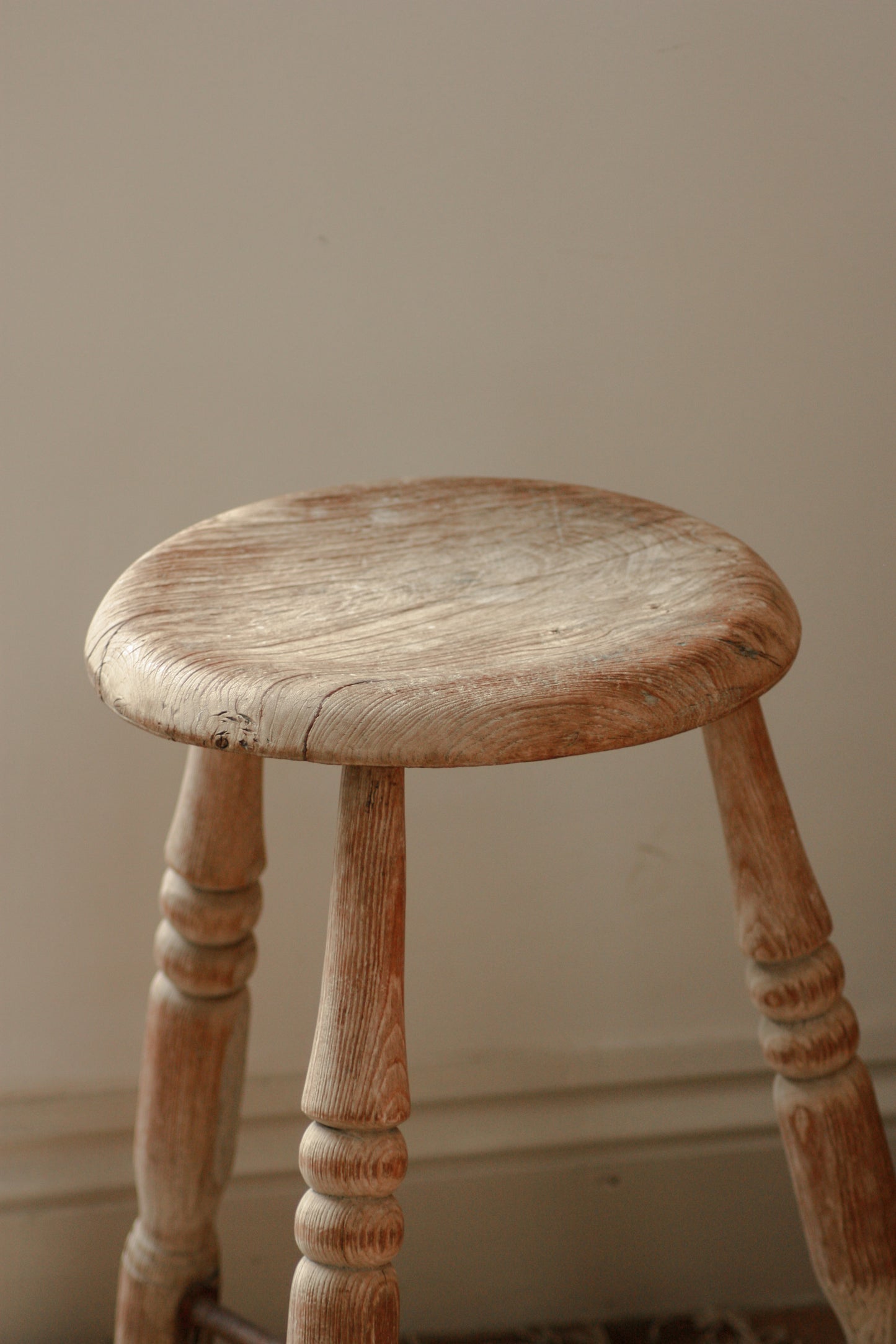 Vintage rustic stool