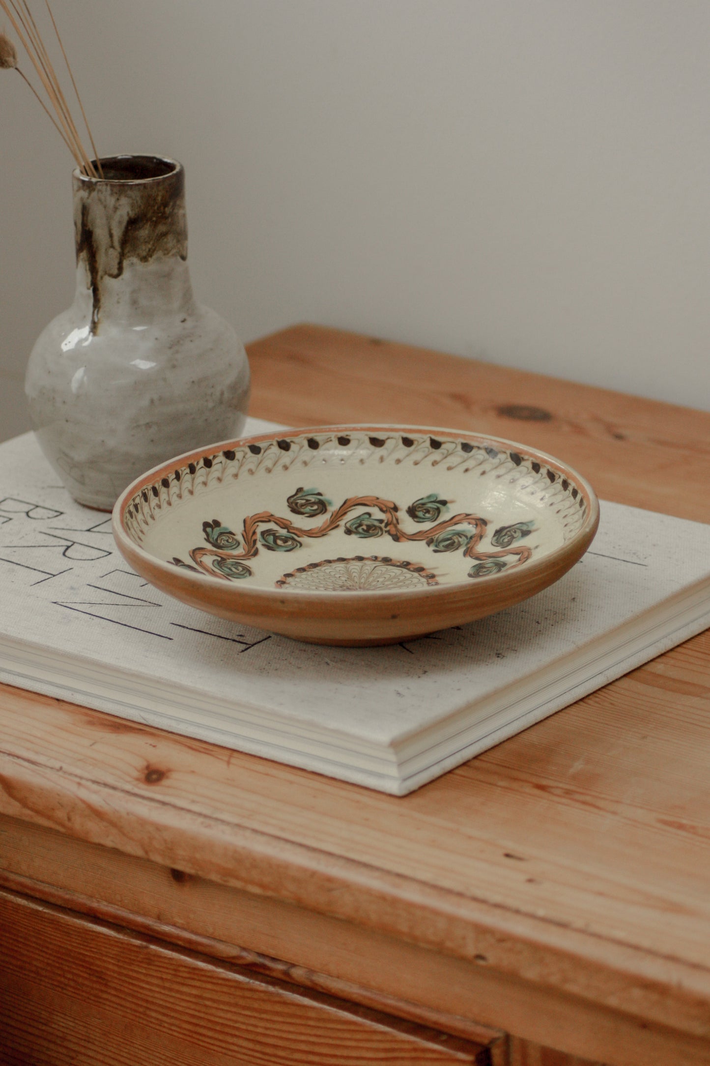 Vintage pottery bowl