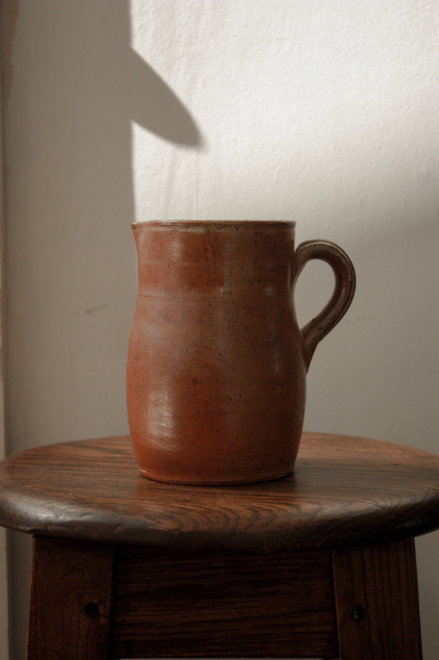 Vintage French earthenware jug