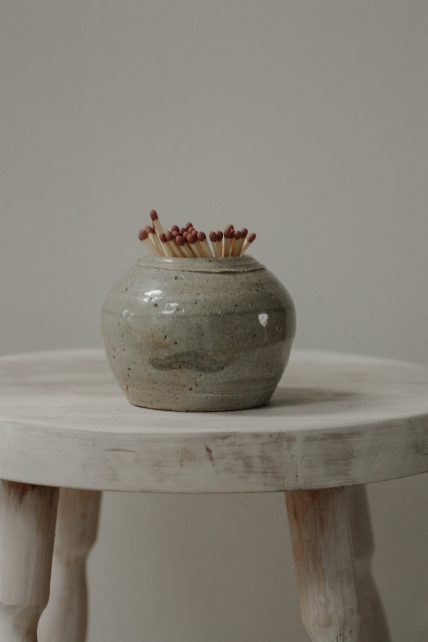 Vintage stoneware ginger jar