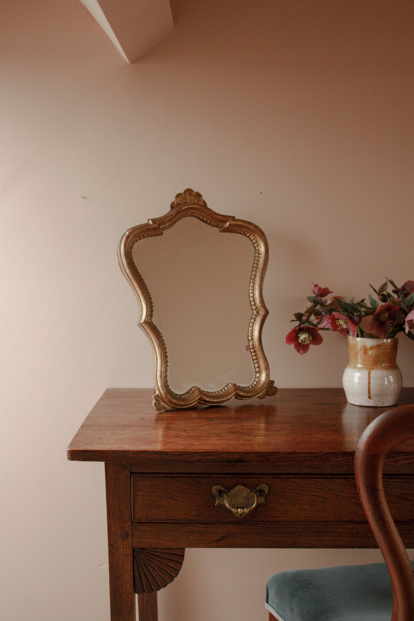 Vintage tabletop mirror