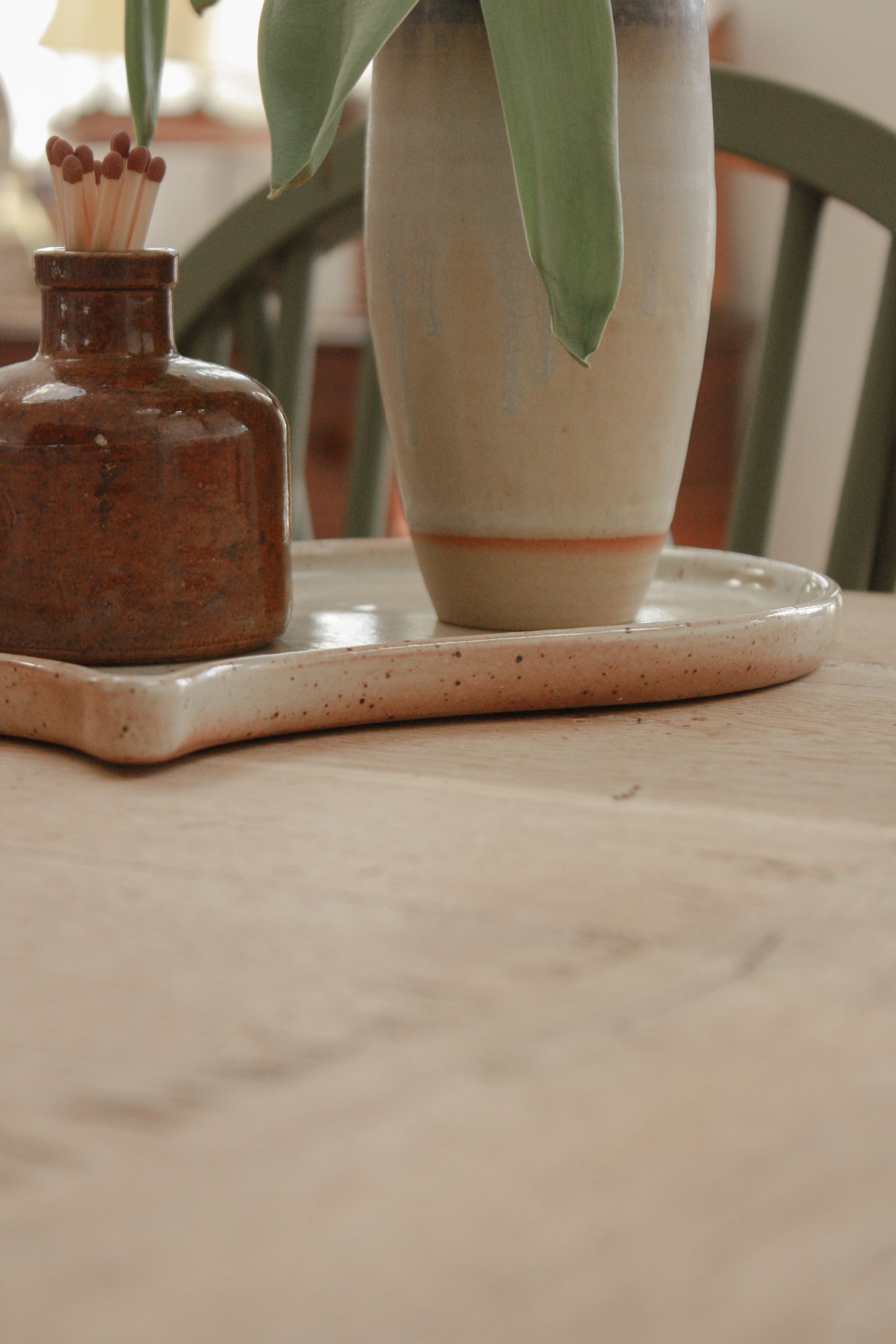 Vintage French heart shaped platter dish
