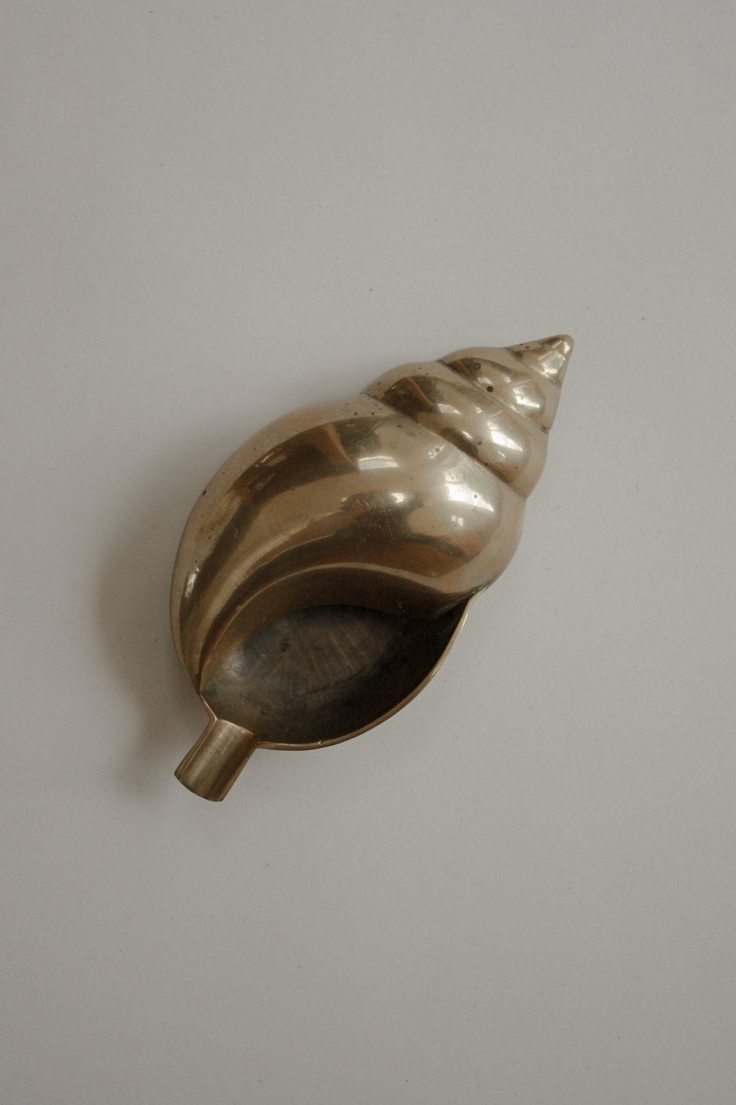 Vintage brass shell