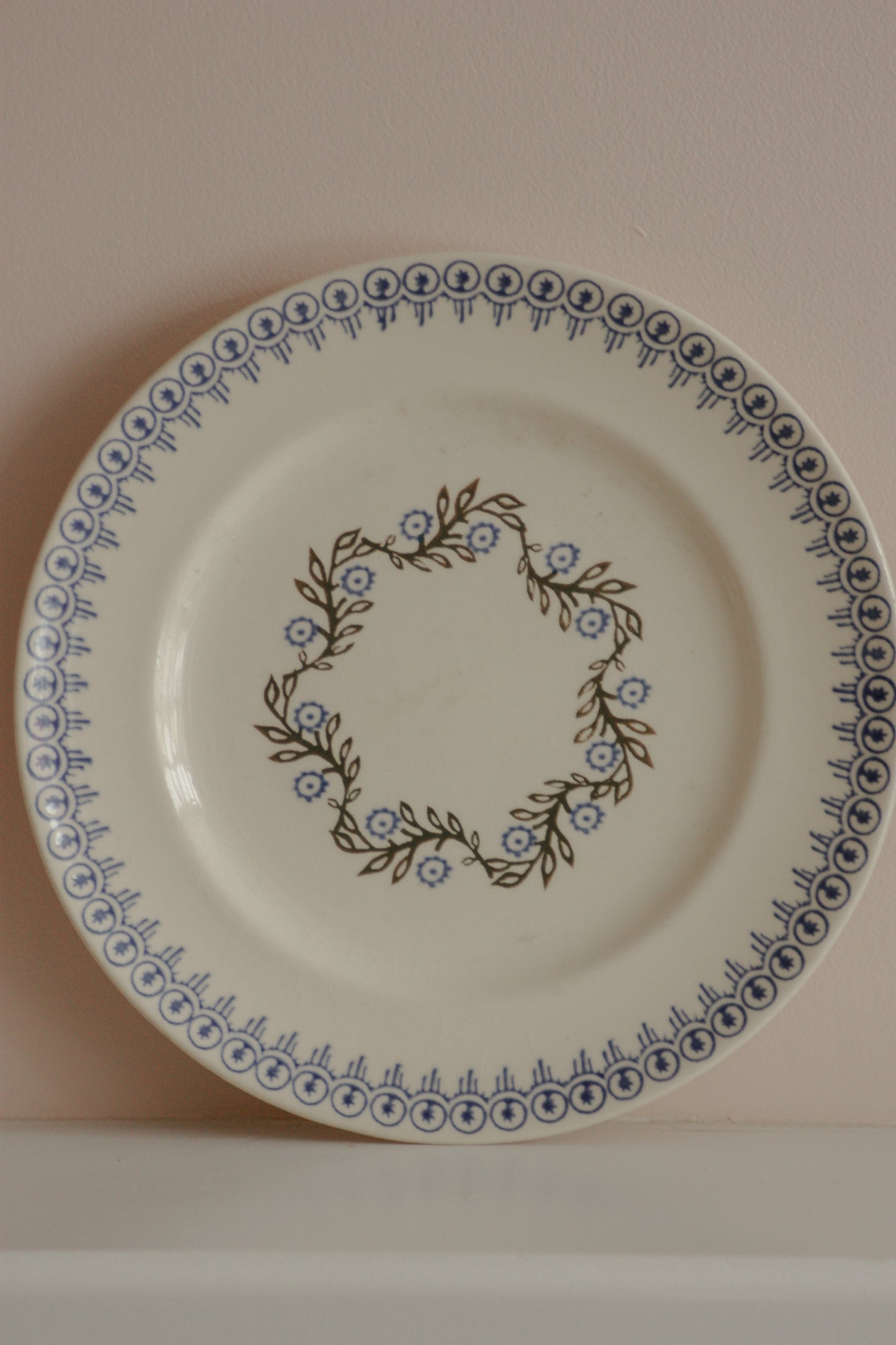 Vintage ceramic plate