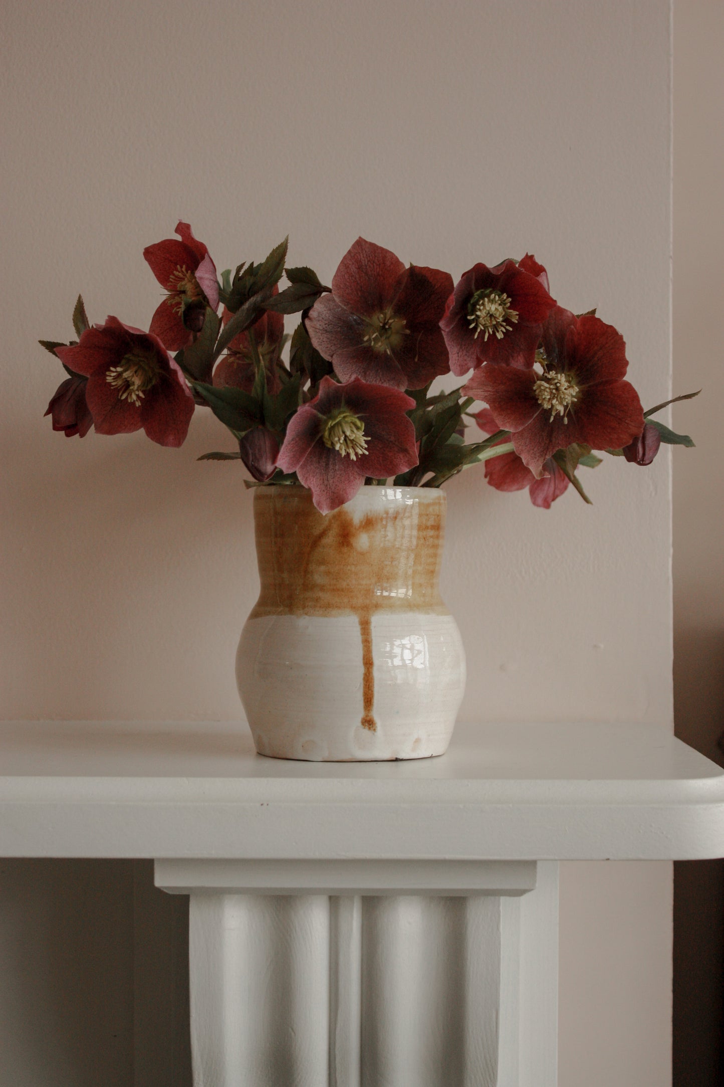 Vintage studio pottery vase