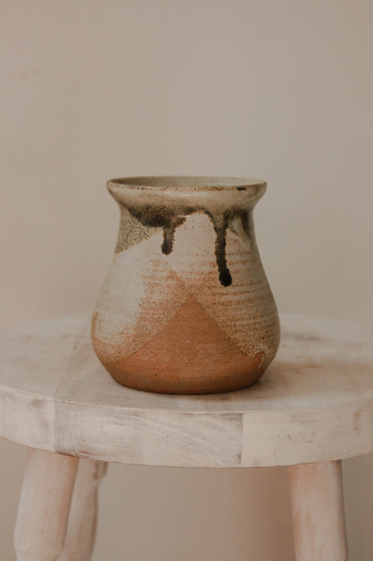 Vintage studio pottery pot