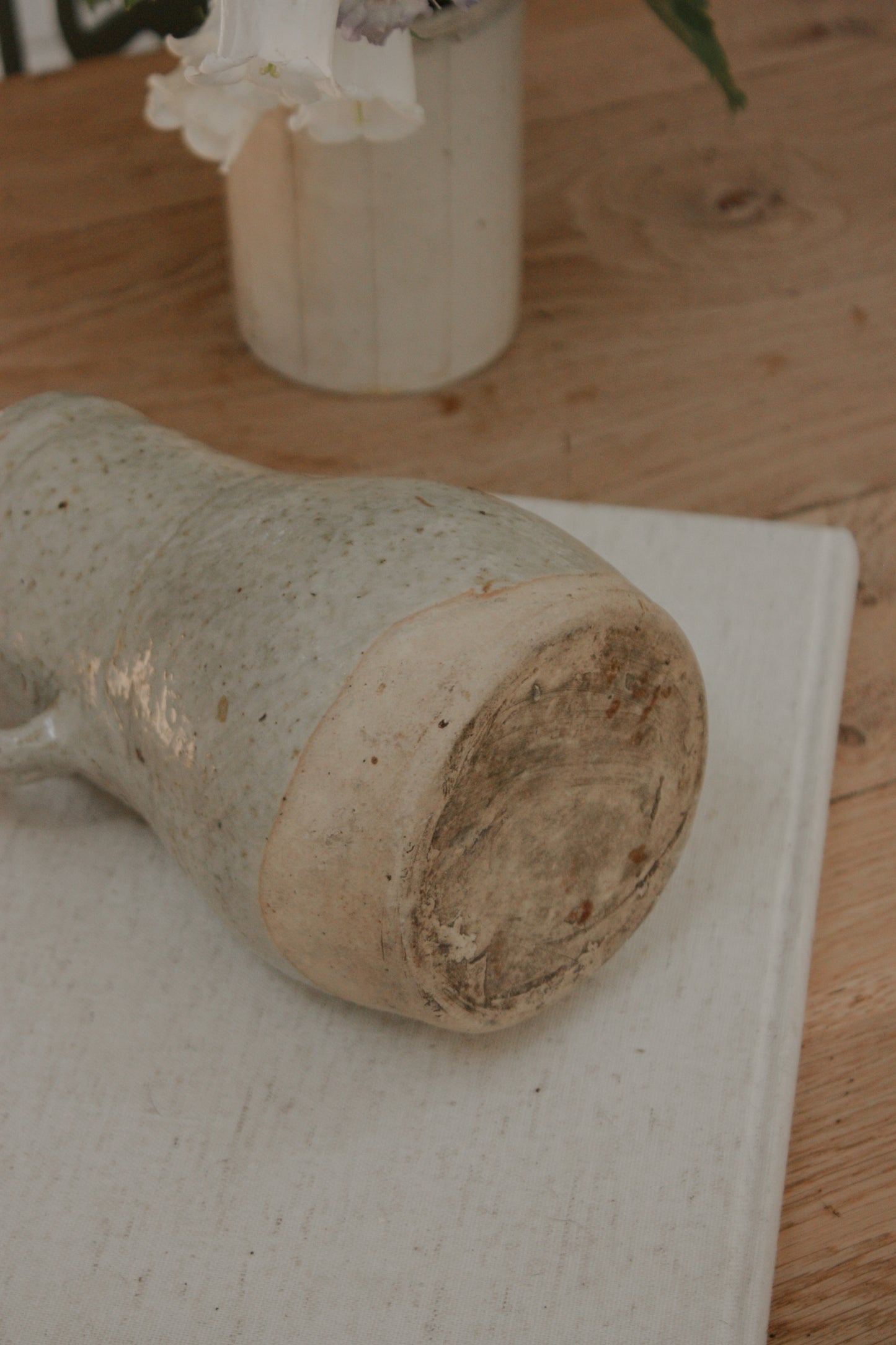 Vintage French stoneware jug
