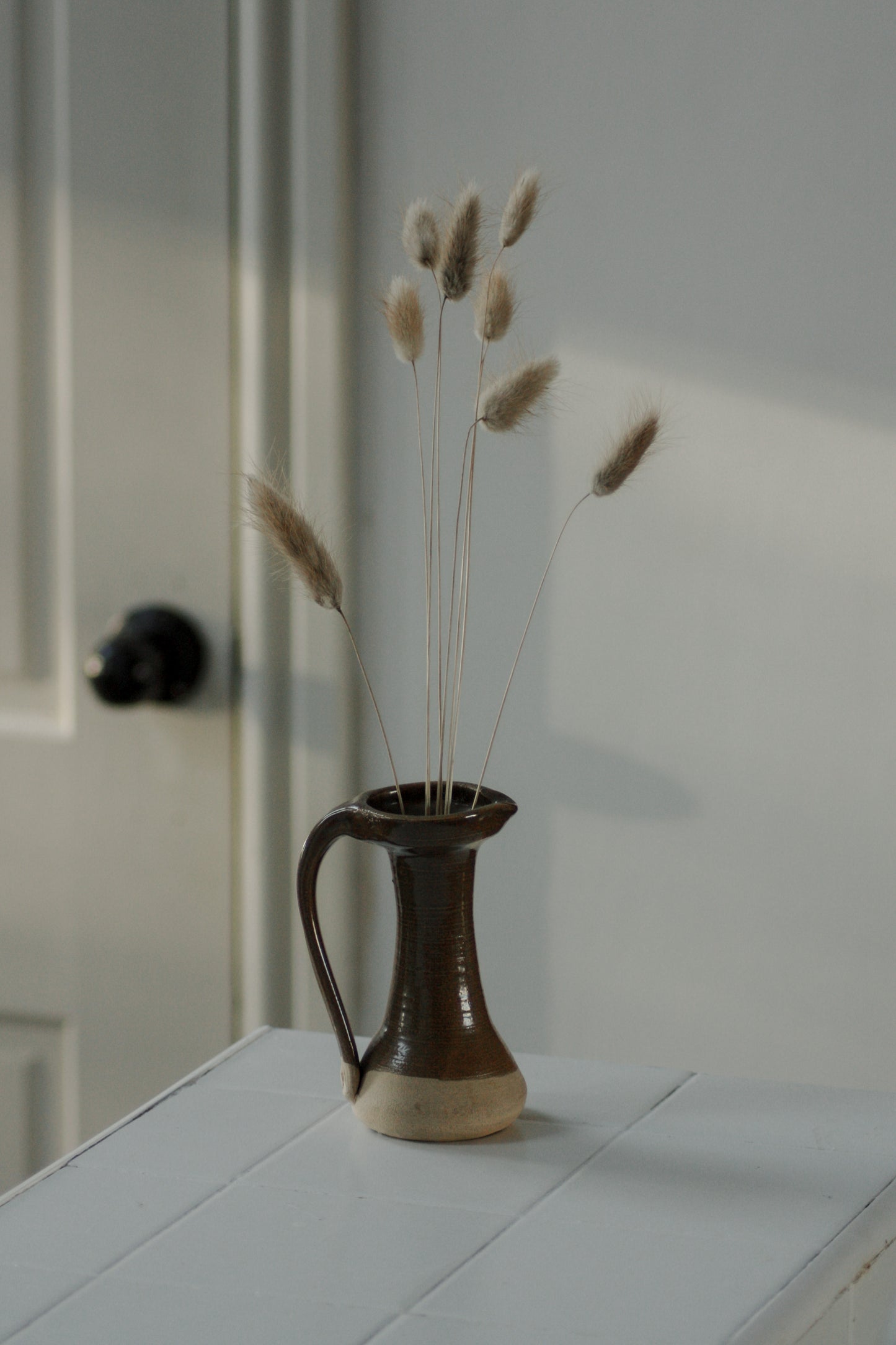 Vintage pottery bud vase