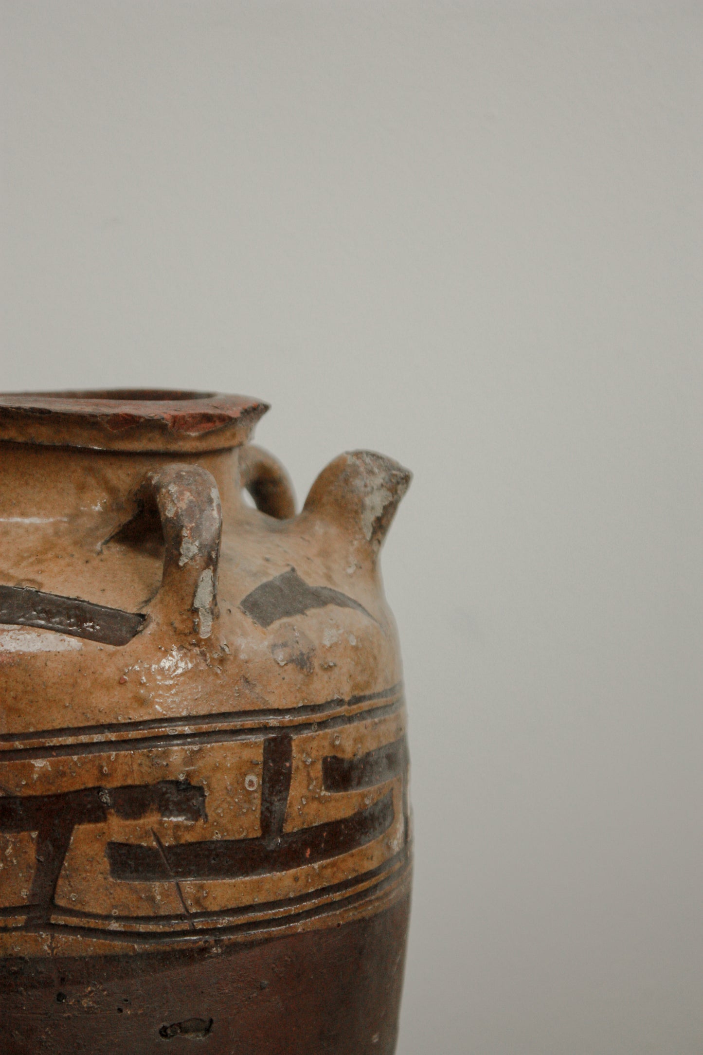 Antique 19th Century Chinese Oil Pot