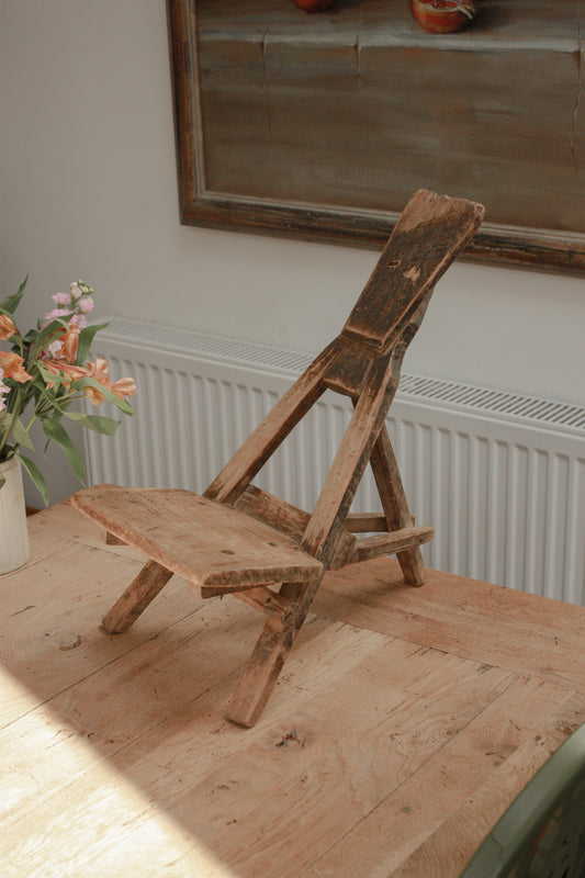 19th Century South African child's chair / display easel