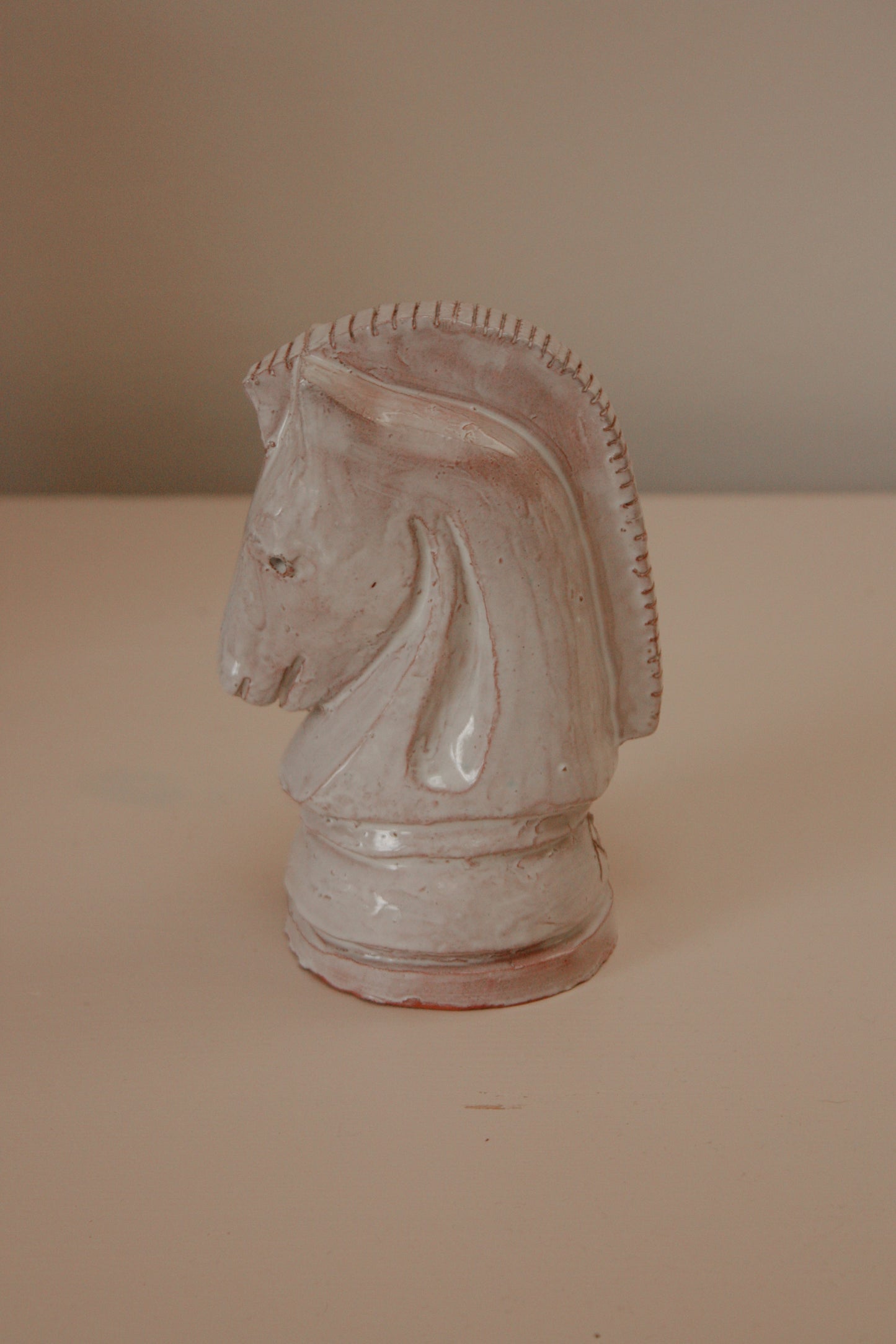 Vintage Richard Tindale Studio Pottery Knight / Horse