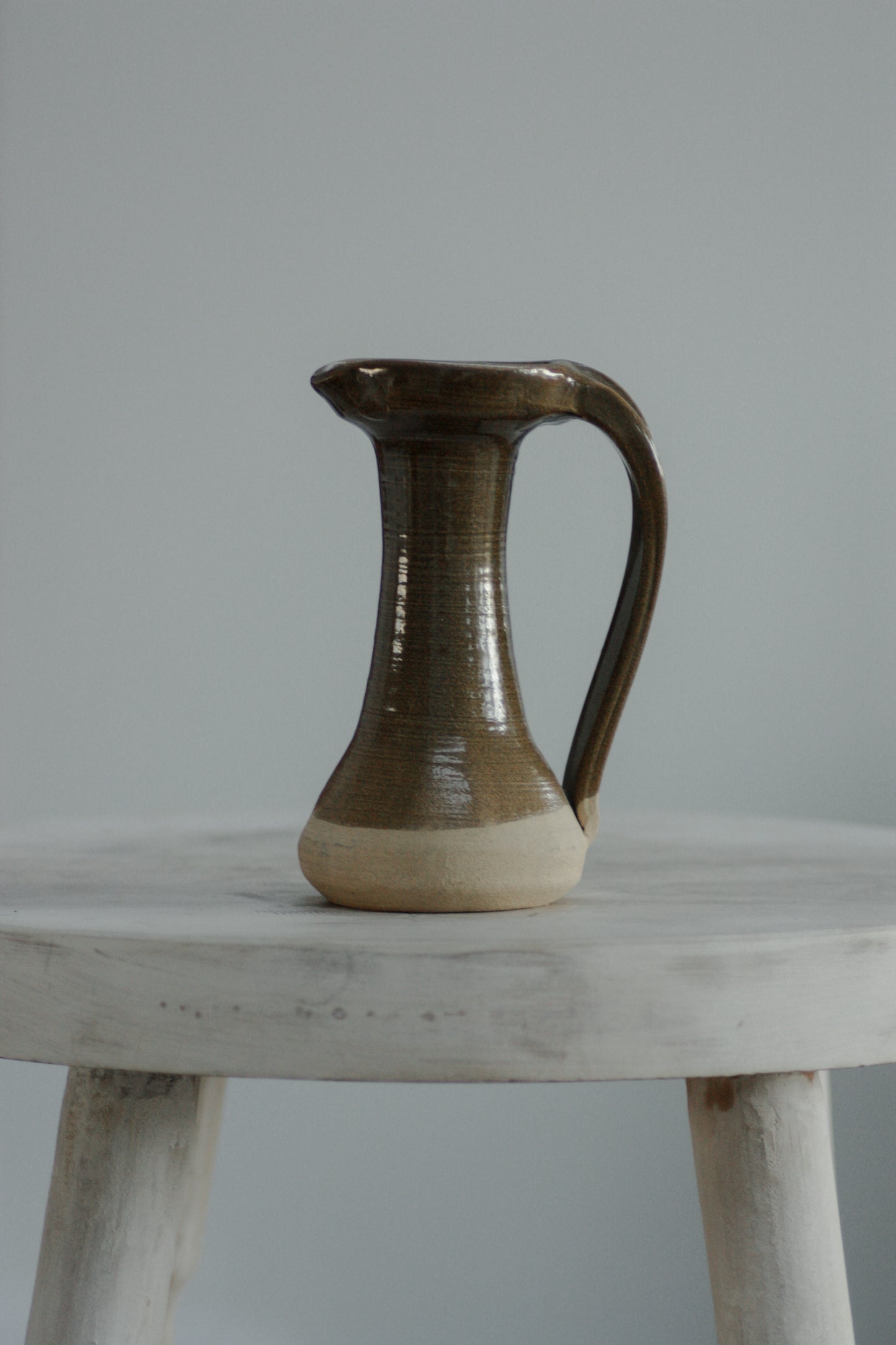 Vintage pottery bud vase