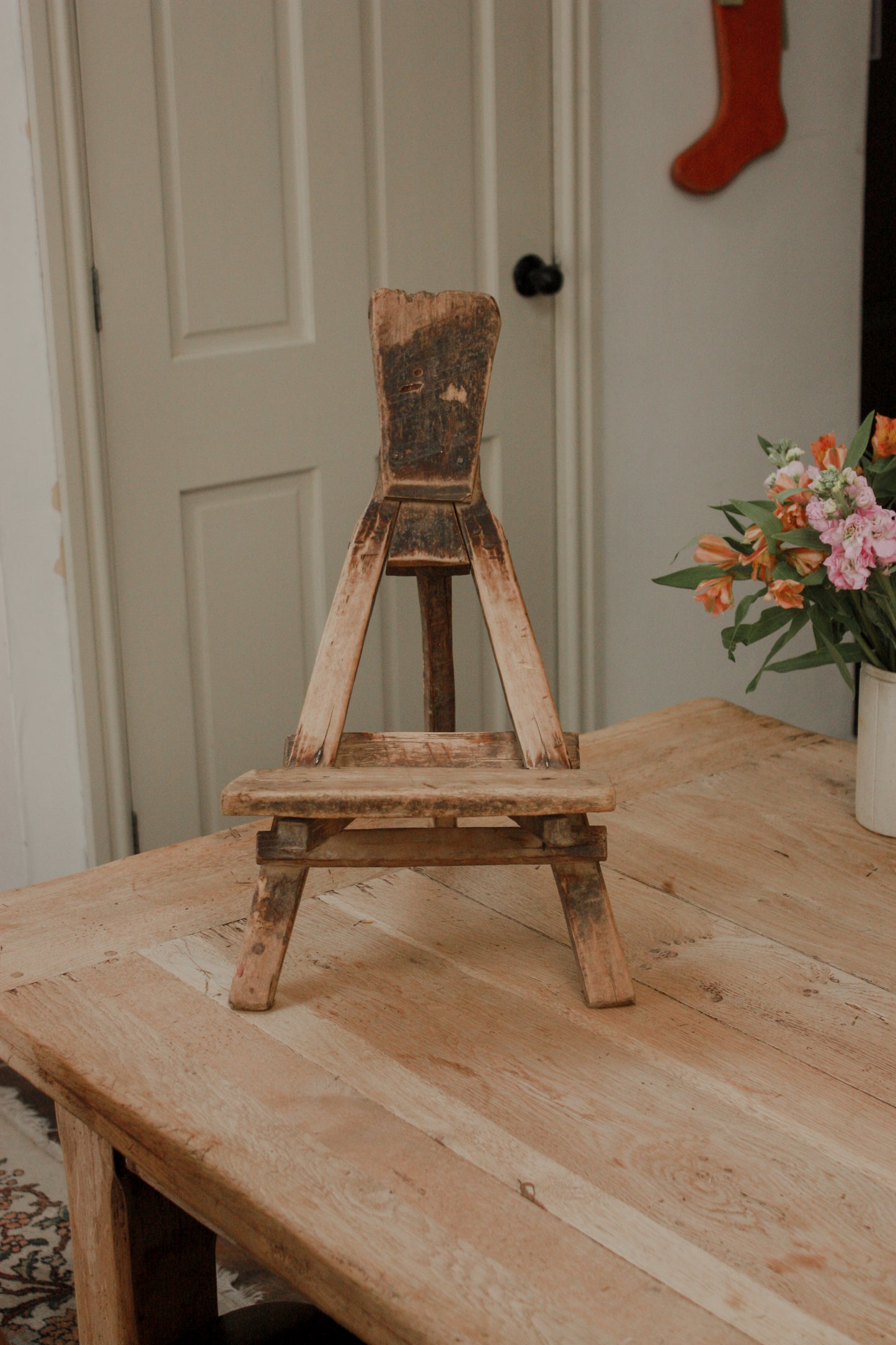 19th Century South African child's chair / display easel