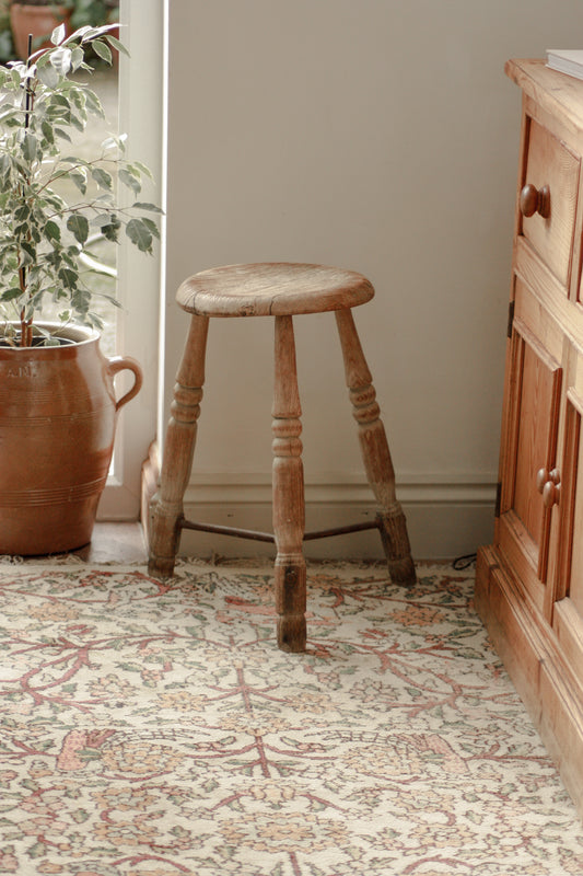 Vintage rustic stool