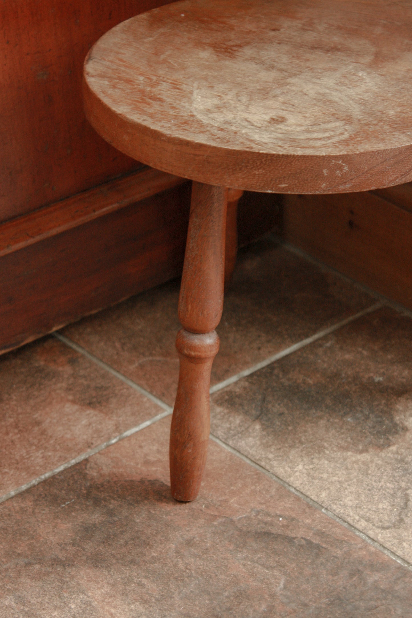 Vintage wooden stool