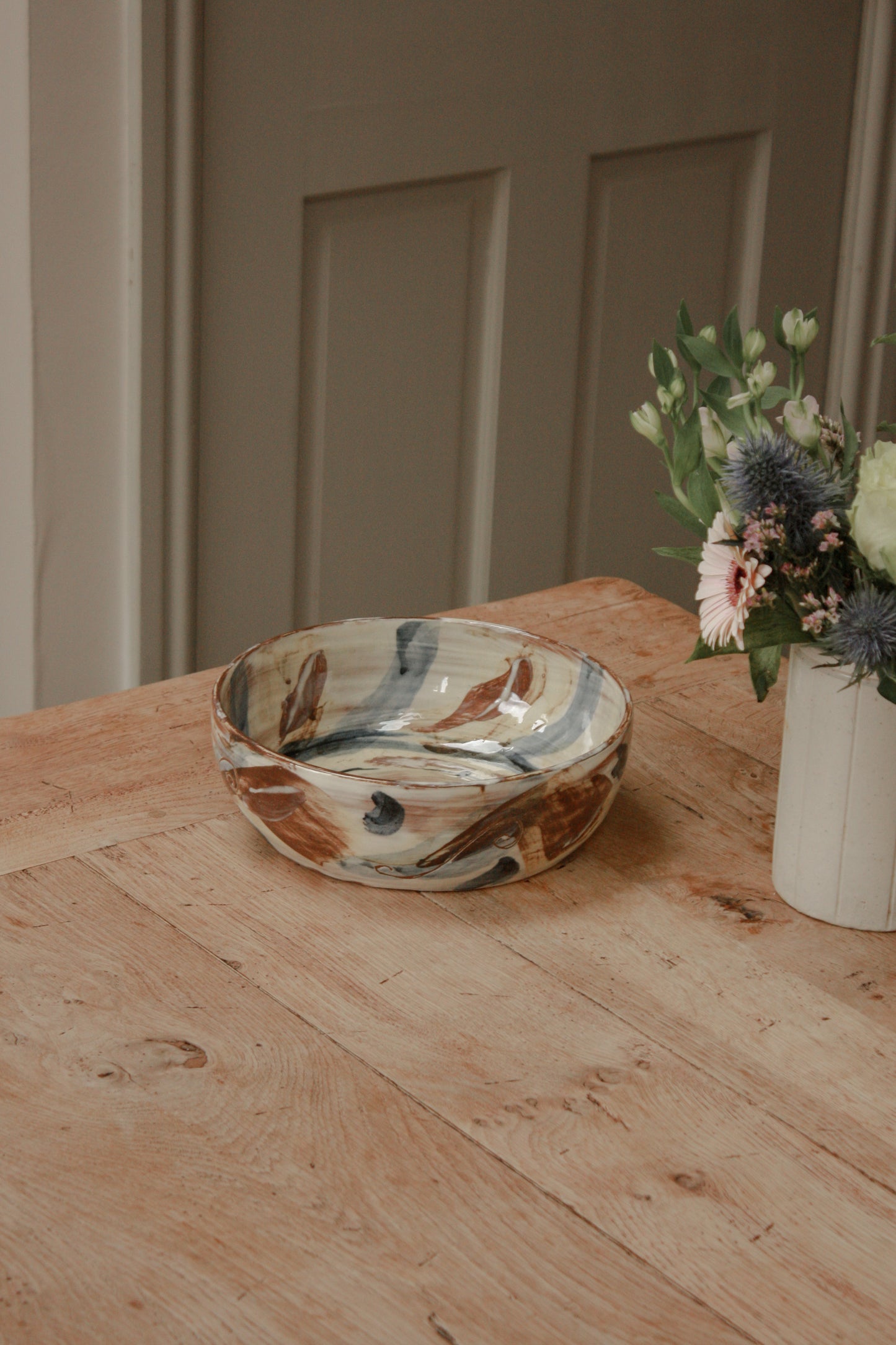 Vintage studio pottery bowl