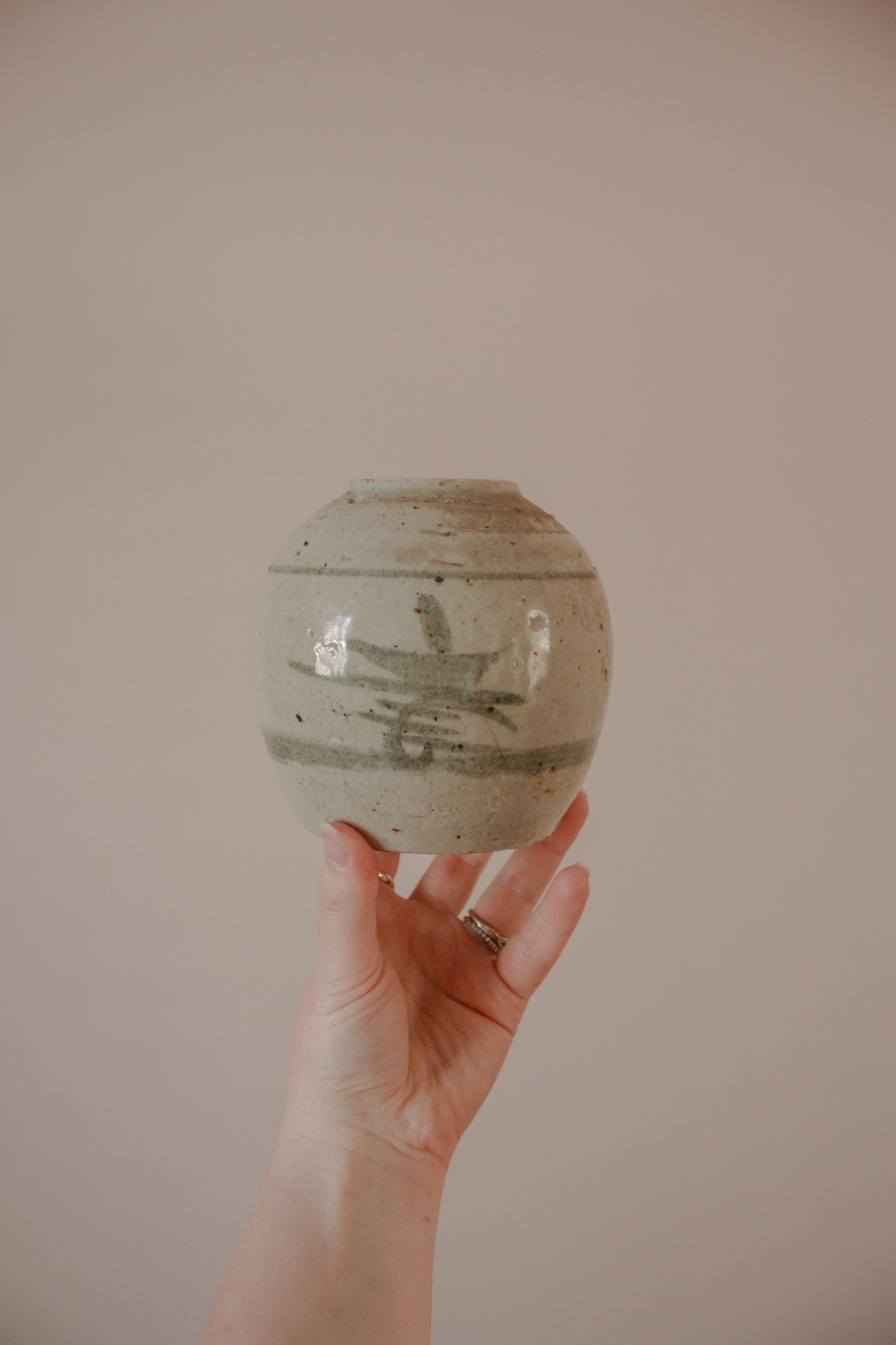 Antique Chinese ginger jar
