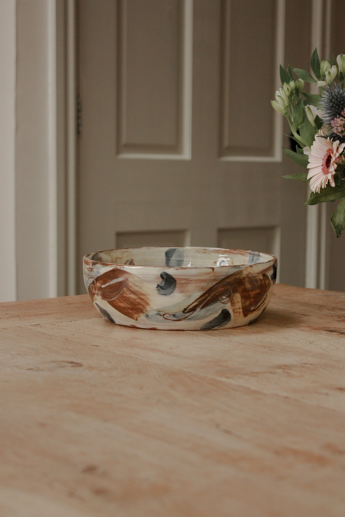 Vintage studio pottery bowl