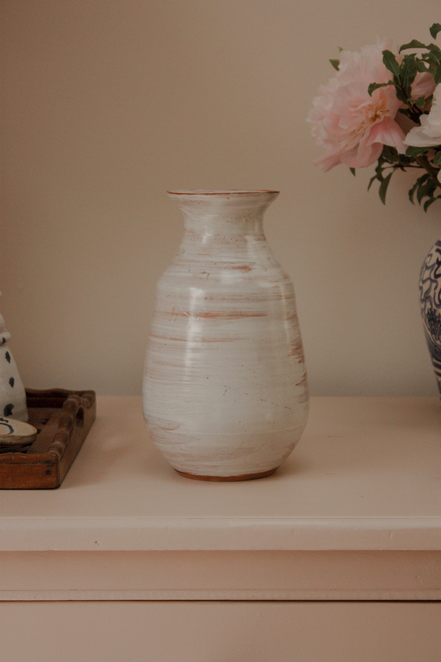 Large vintage studio pottery vase