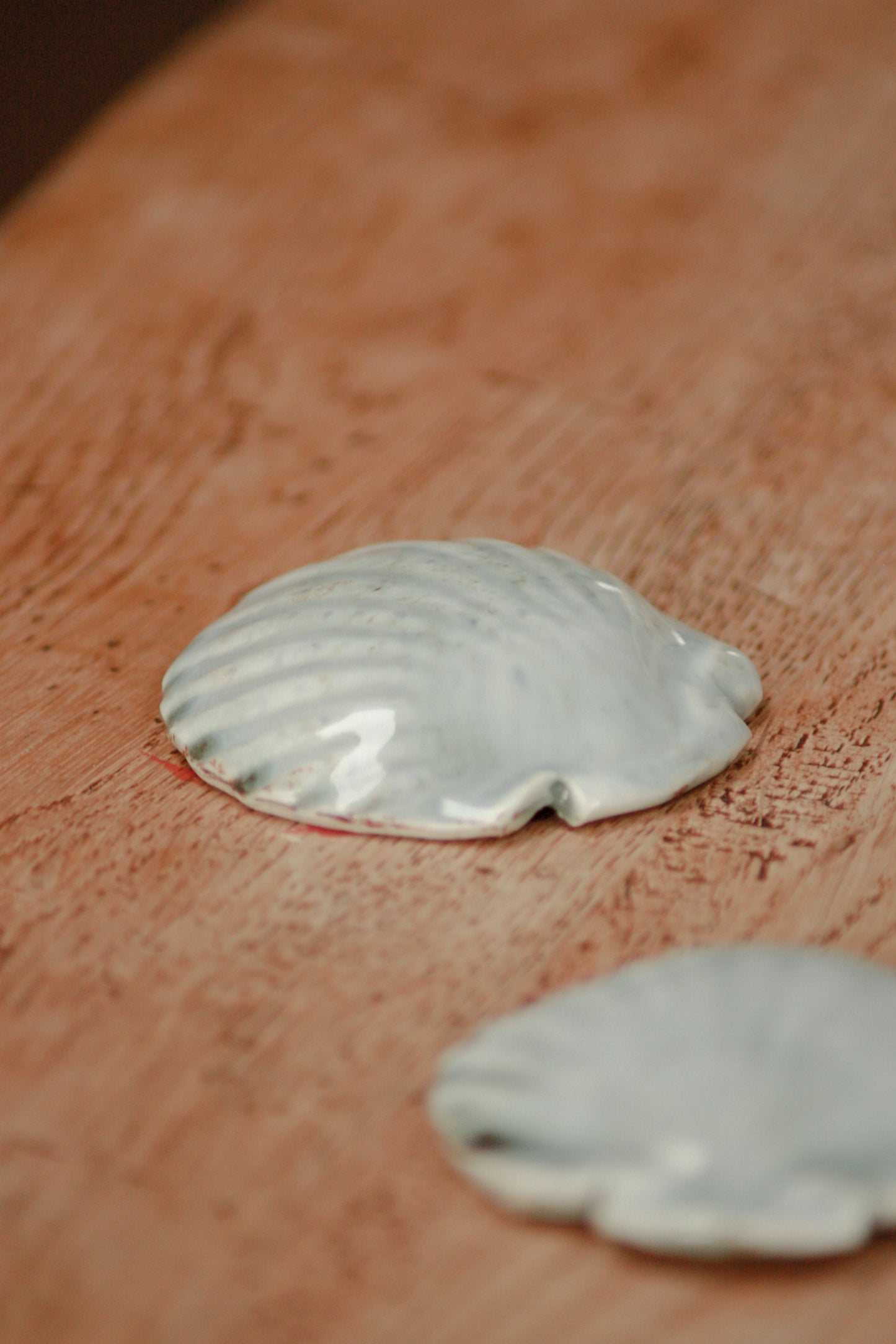 Set of 5 Spanish studio pottery shells