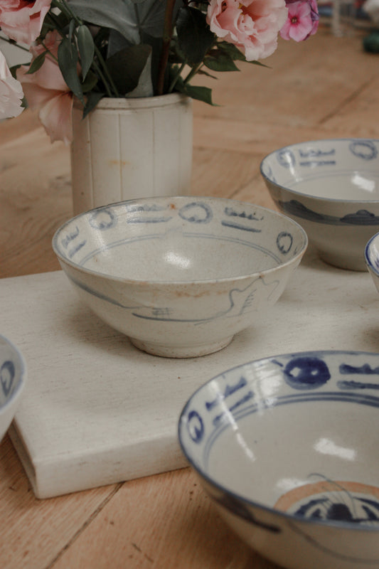 Vintage hand painted Japanese bowl (multiple styles)