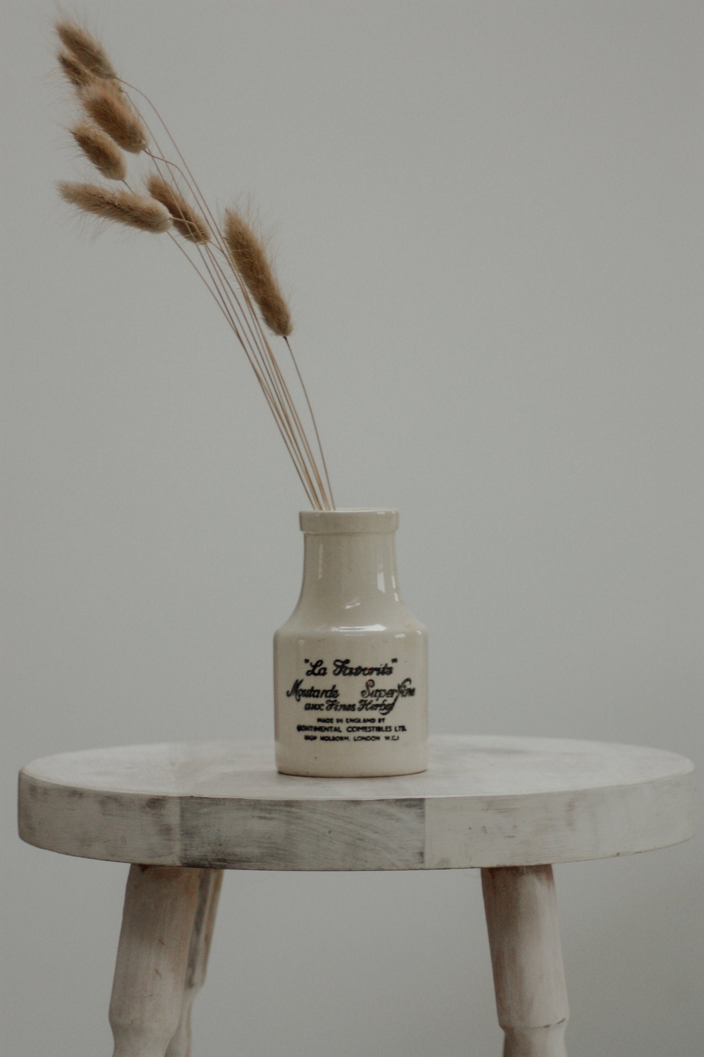 Vintage mustard pot