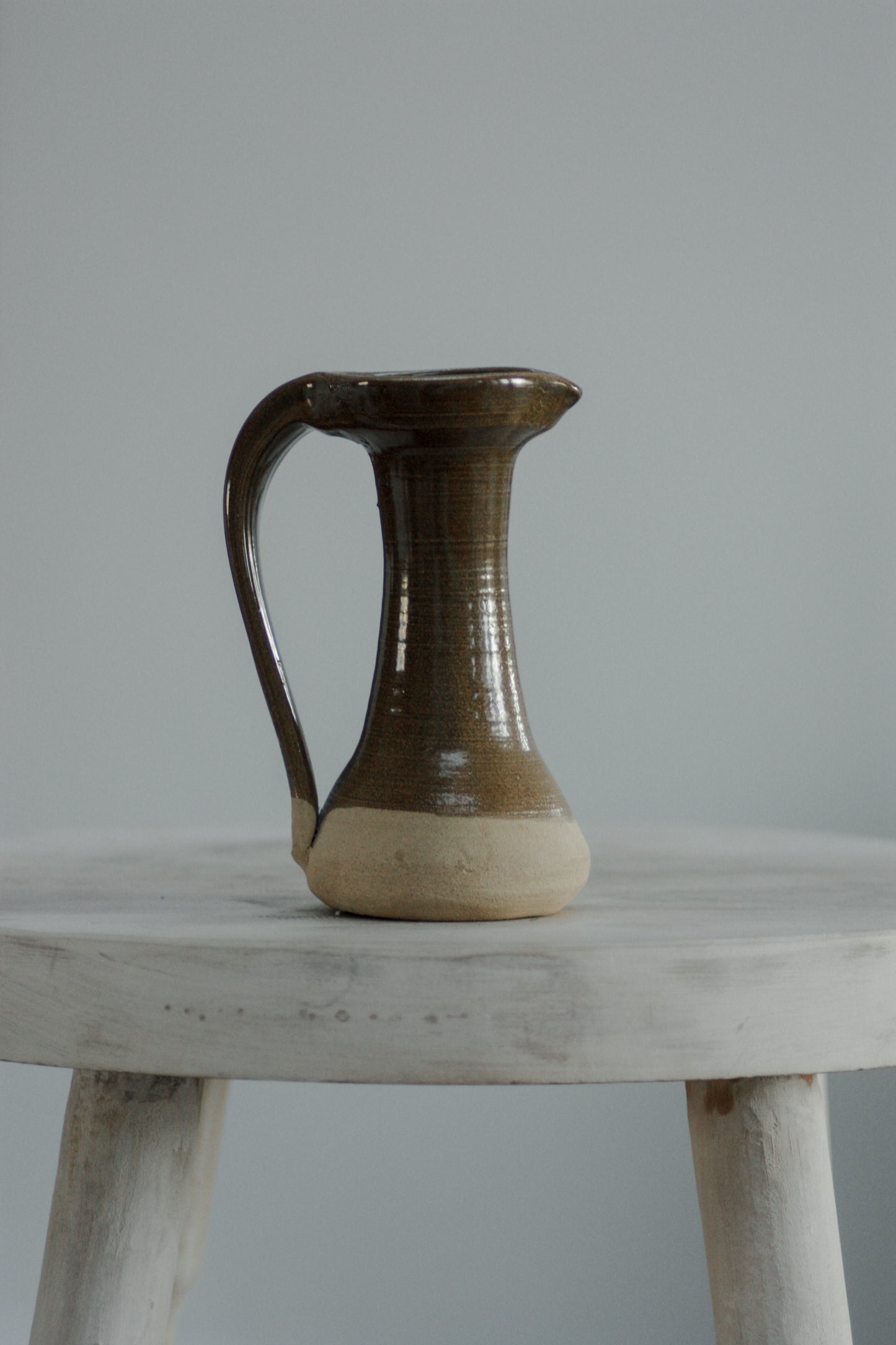 Vintage pottery bud vase