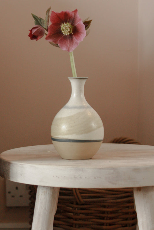 Studio pottery bud vase